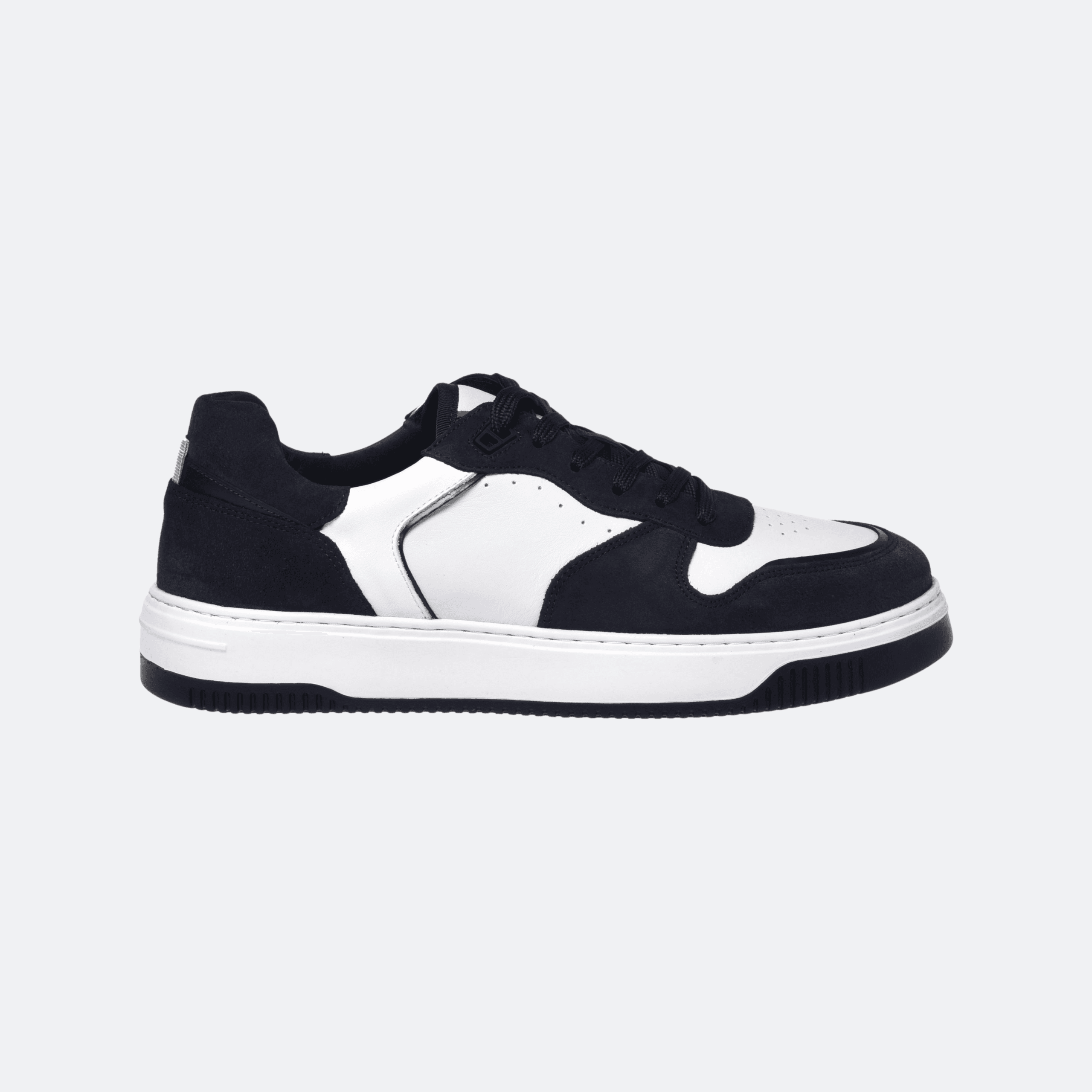 Baldinini Sneaker in Suede and Leather for Men - Navy Blue/White