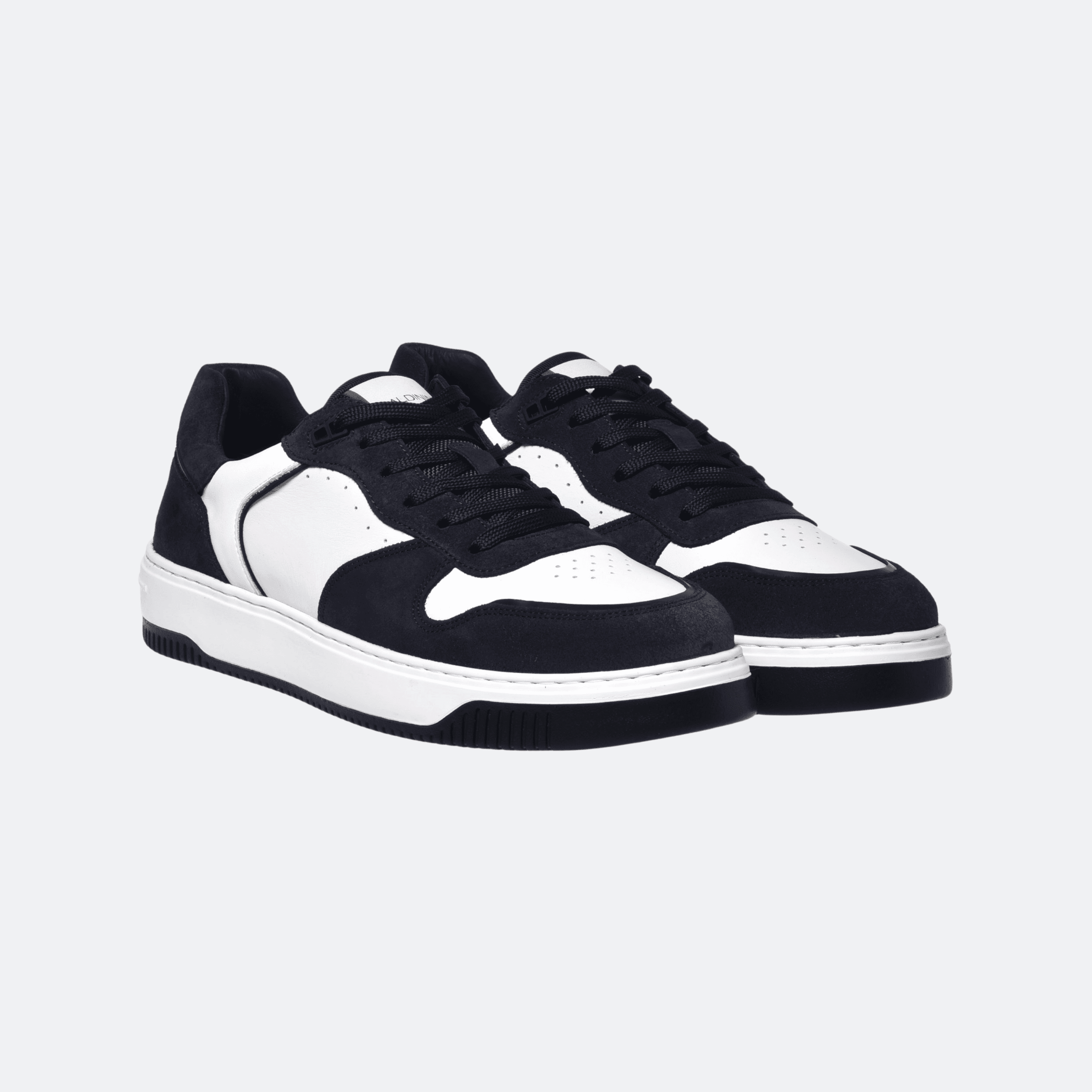 Baldinini Sneaker in Suede and Leather for Men - Navy Blue/White alternate