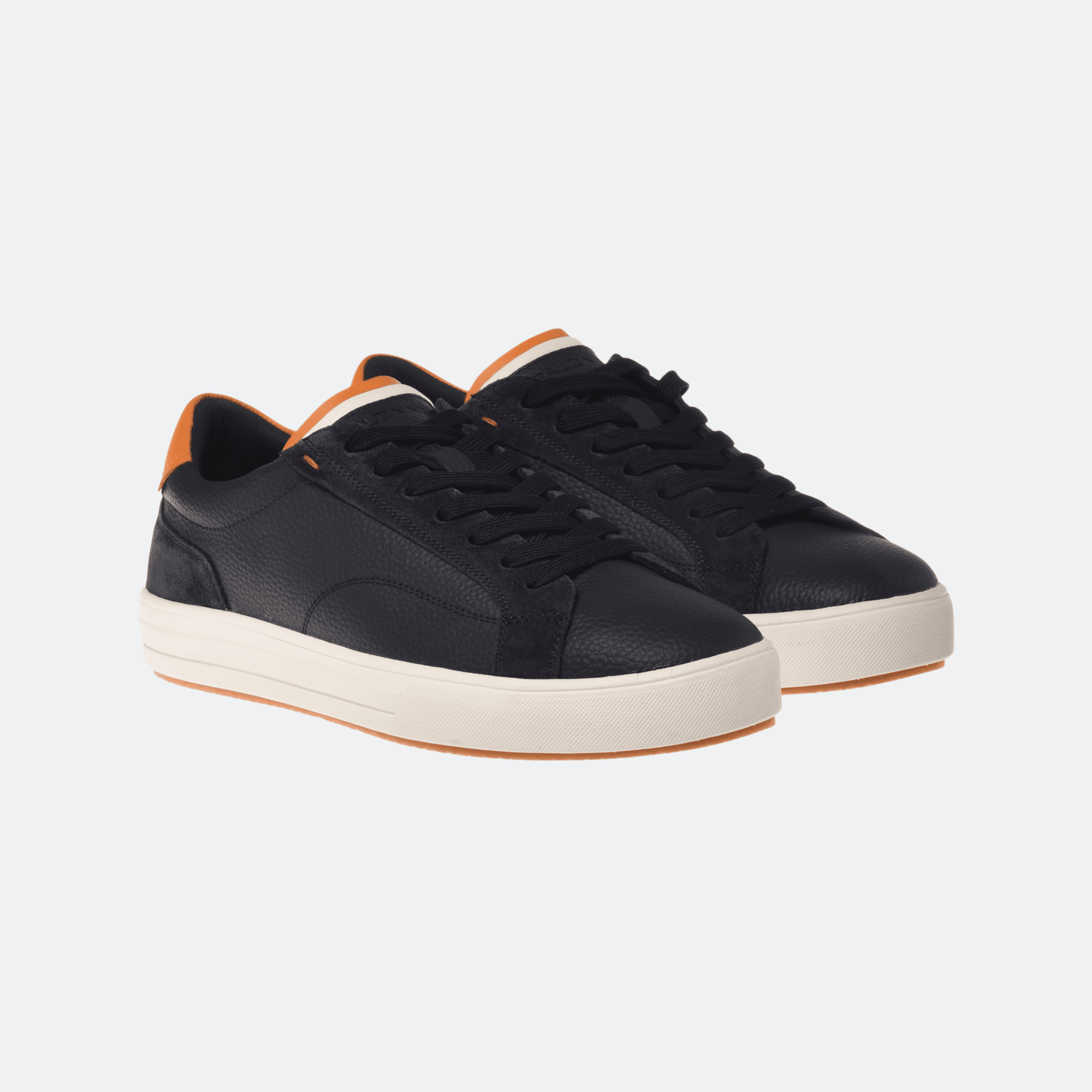 Baldinini Sneaker in Suede and Tumbled Leather for Men - Navy Blue alternate