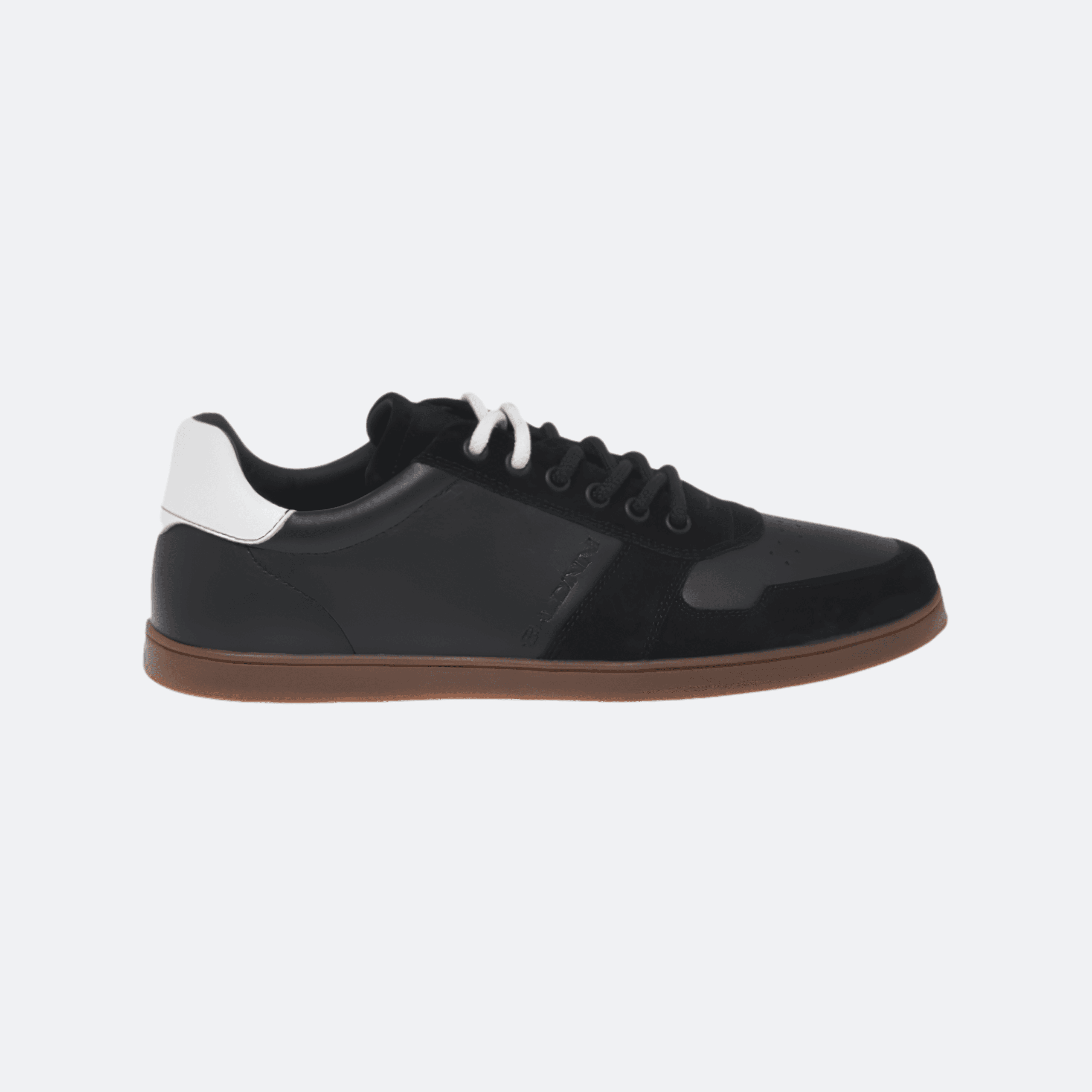 Baldinini Suede and Leather Sneakers for Men - Black