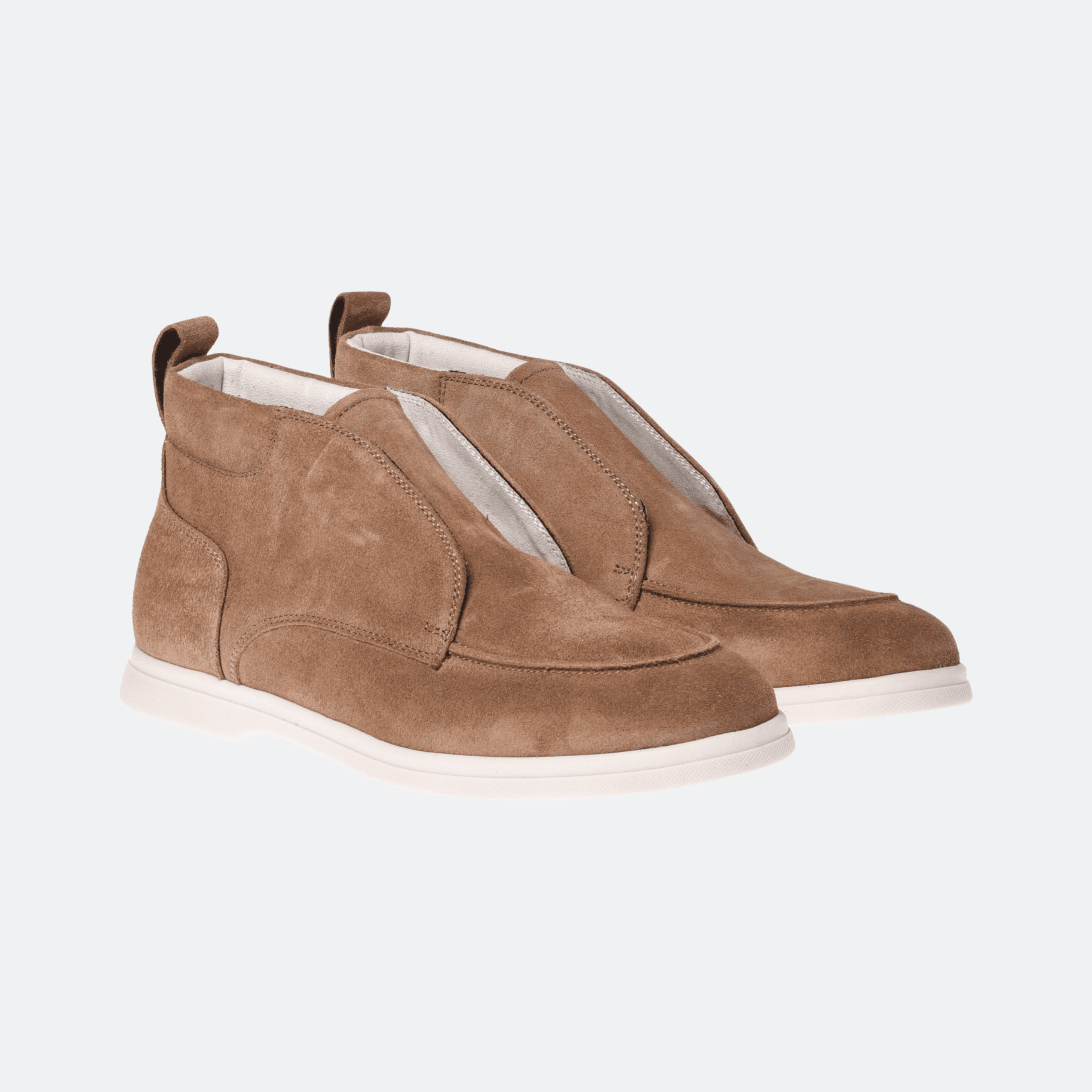 Baldinini Suede Ankle Boots For Women - Beige alternate