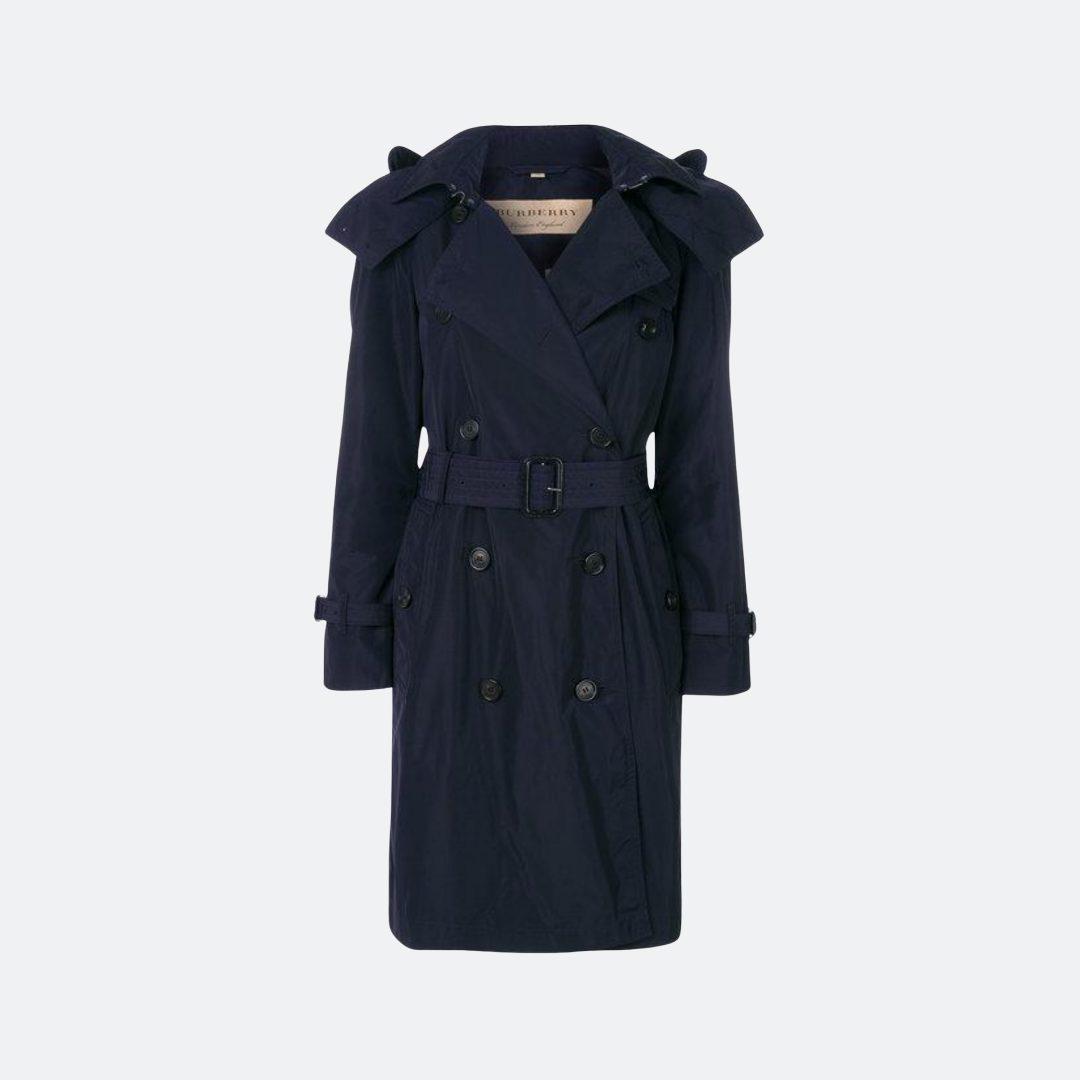 Burberry Amberford Navy Blue Trenchcoat