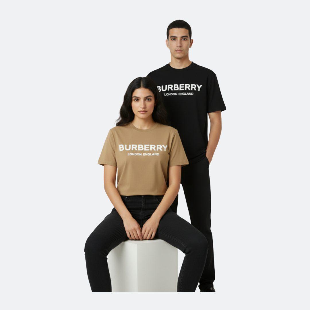 Burberry Camel Unisex T-Shirt alternate
