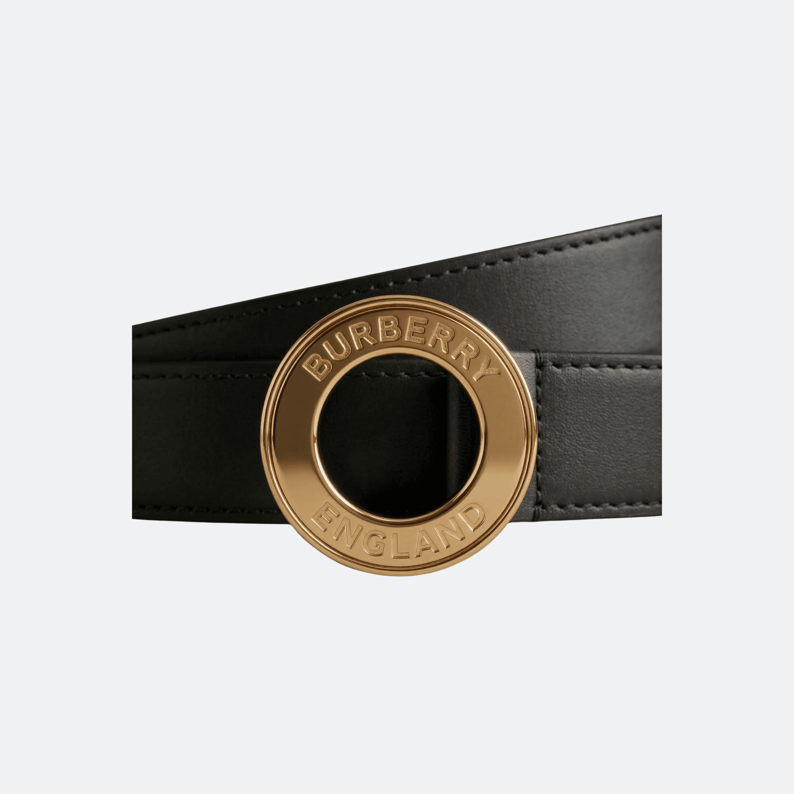 Burberry Circ Icon Belt for Women - Black alternate