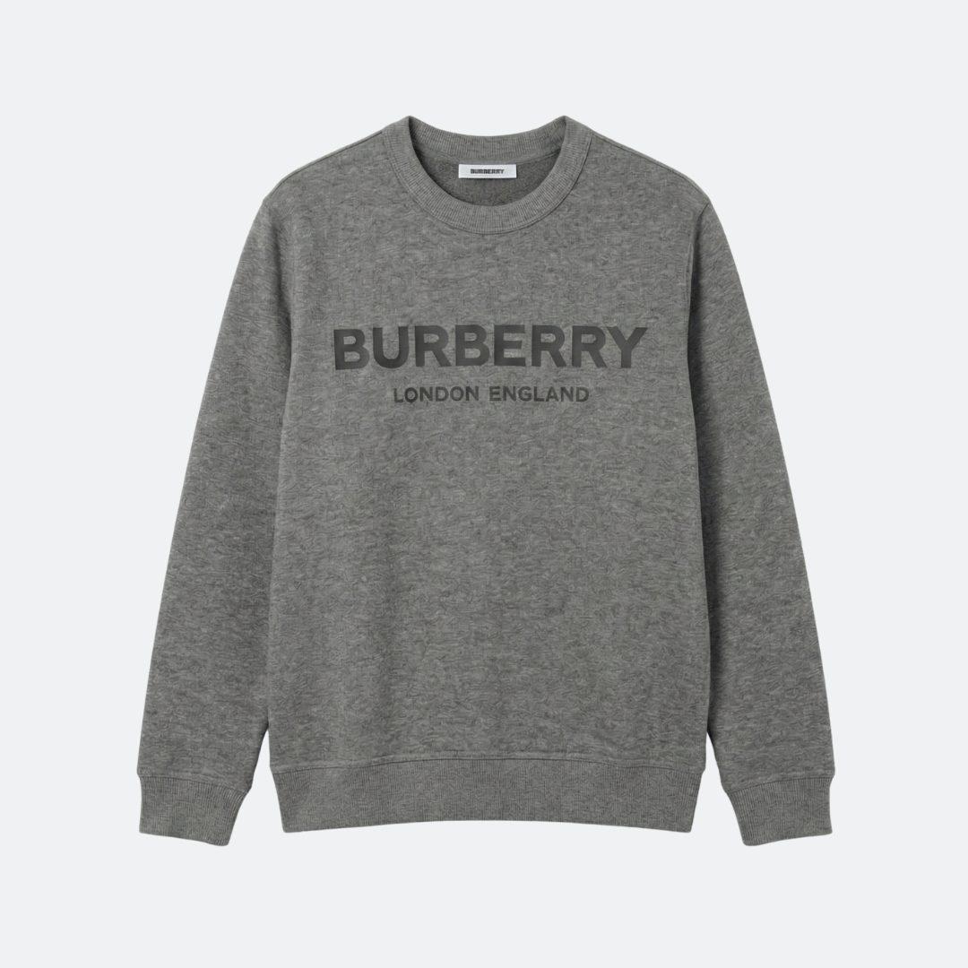 Burberry Cotton Grey Men Sweatshirt