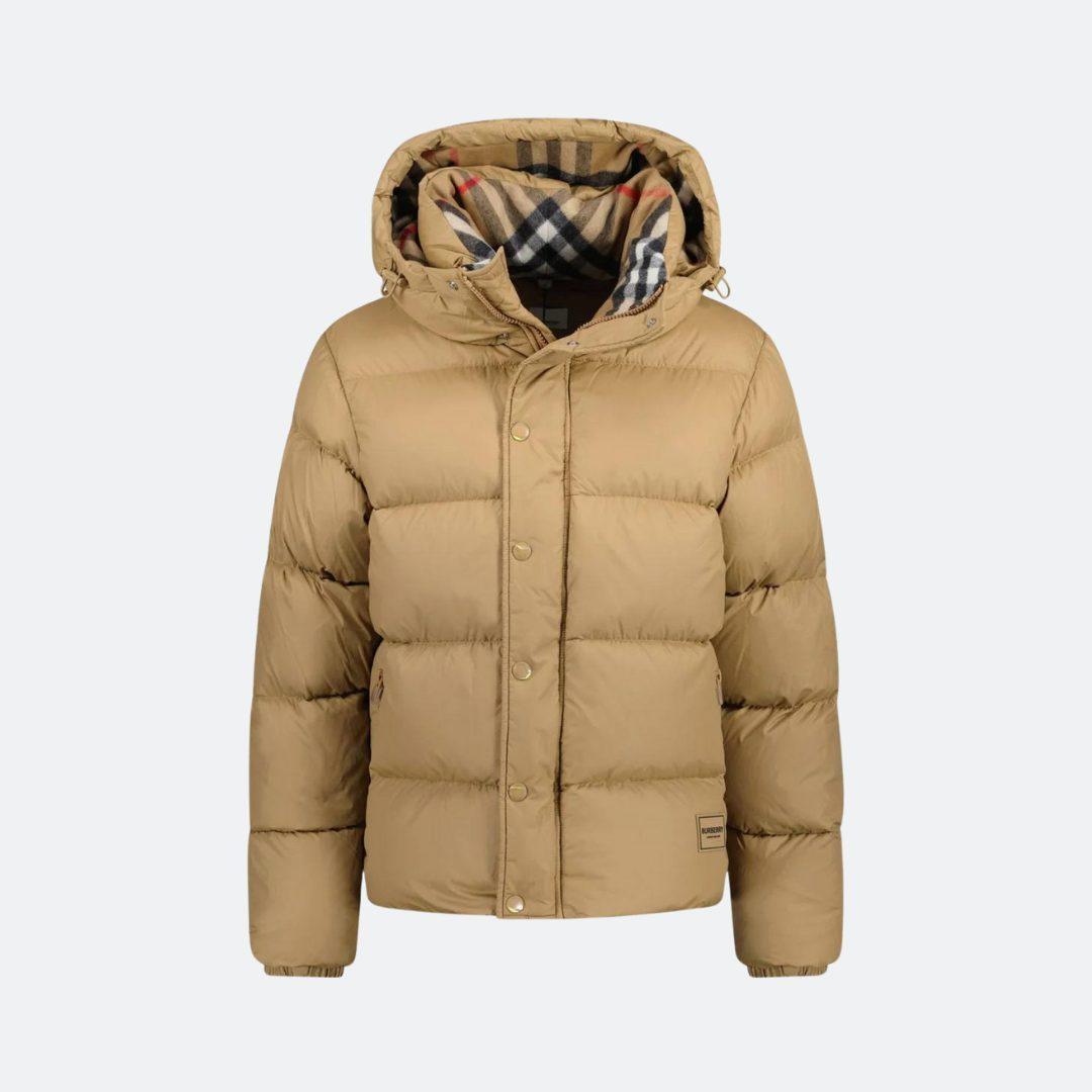 Burberry Halsby Camel Men Puffer Jacket