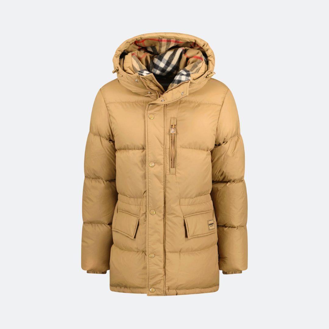 Burberry Haworth Camel Men Puffer Jacket