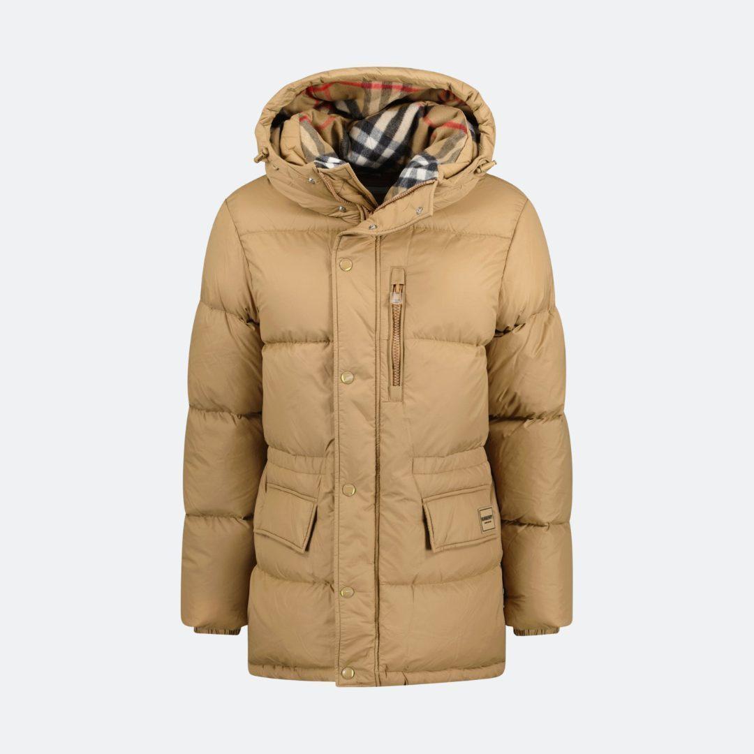 Burberry Haworth Men Camel Puffer Jacket