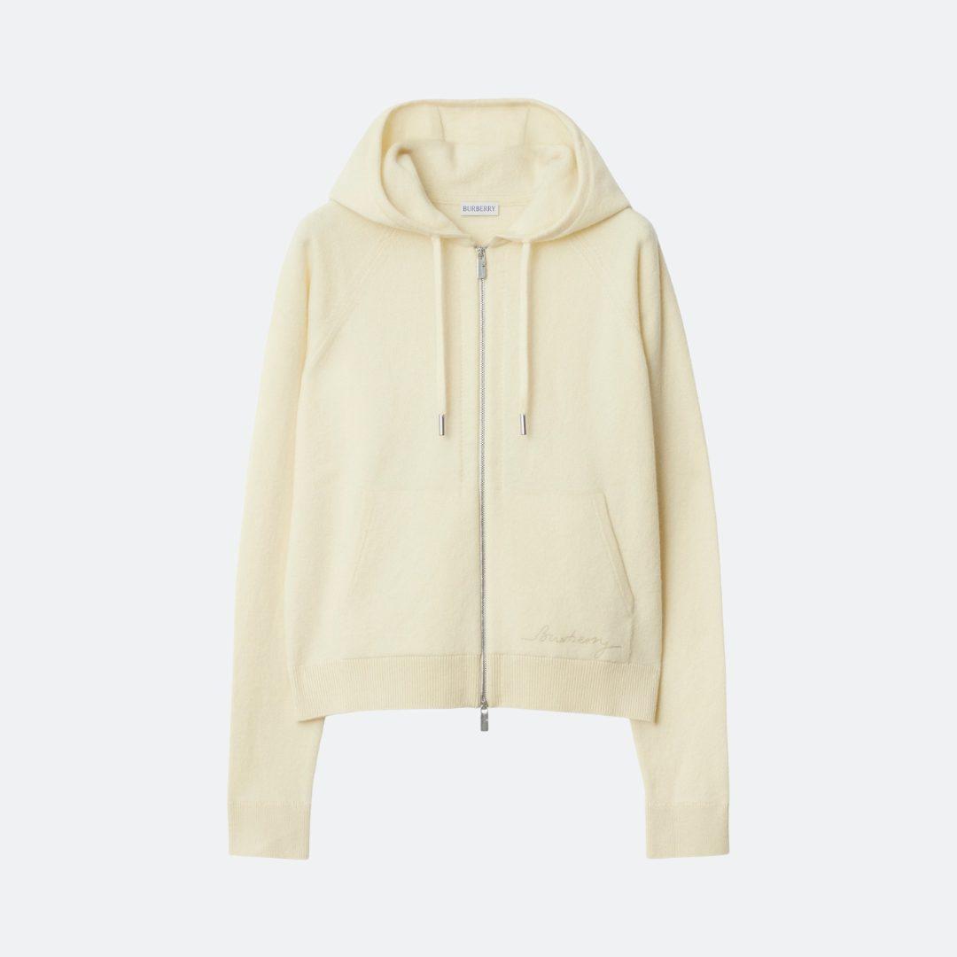 Burberry Neutral Color Women Hoodie-Jogger Set alternate
