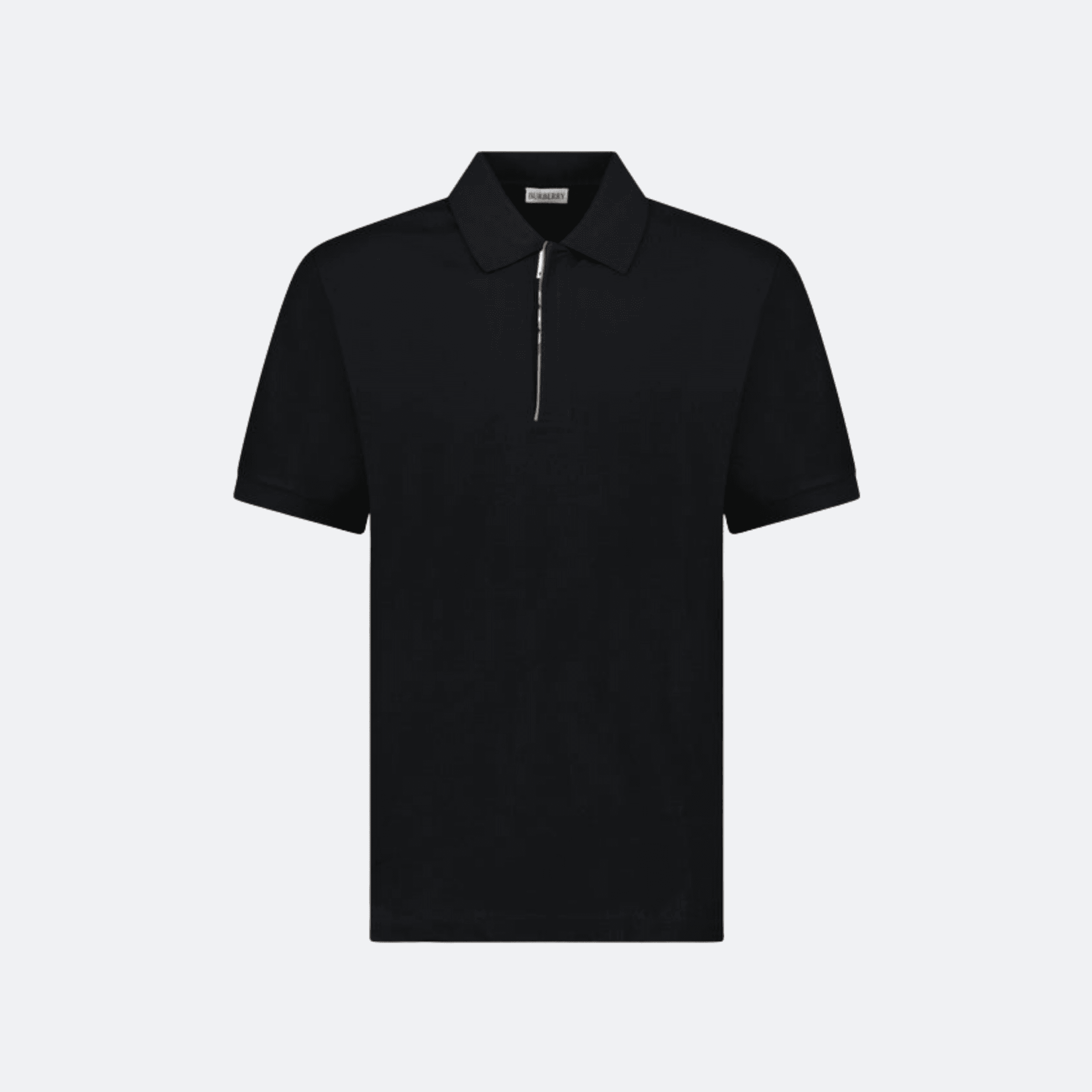 Burberry Polo Shirt For Men - Black