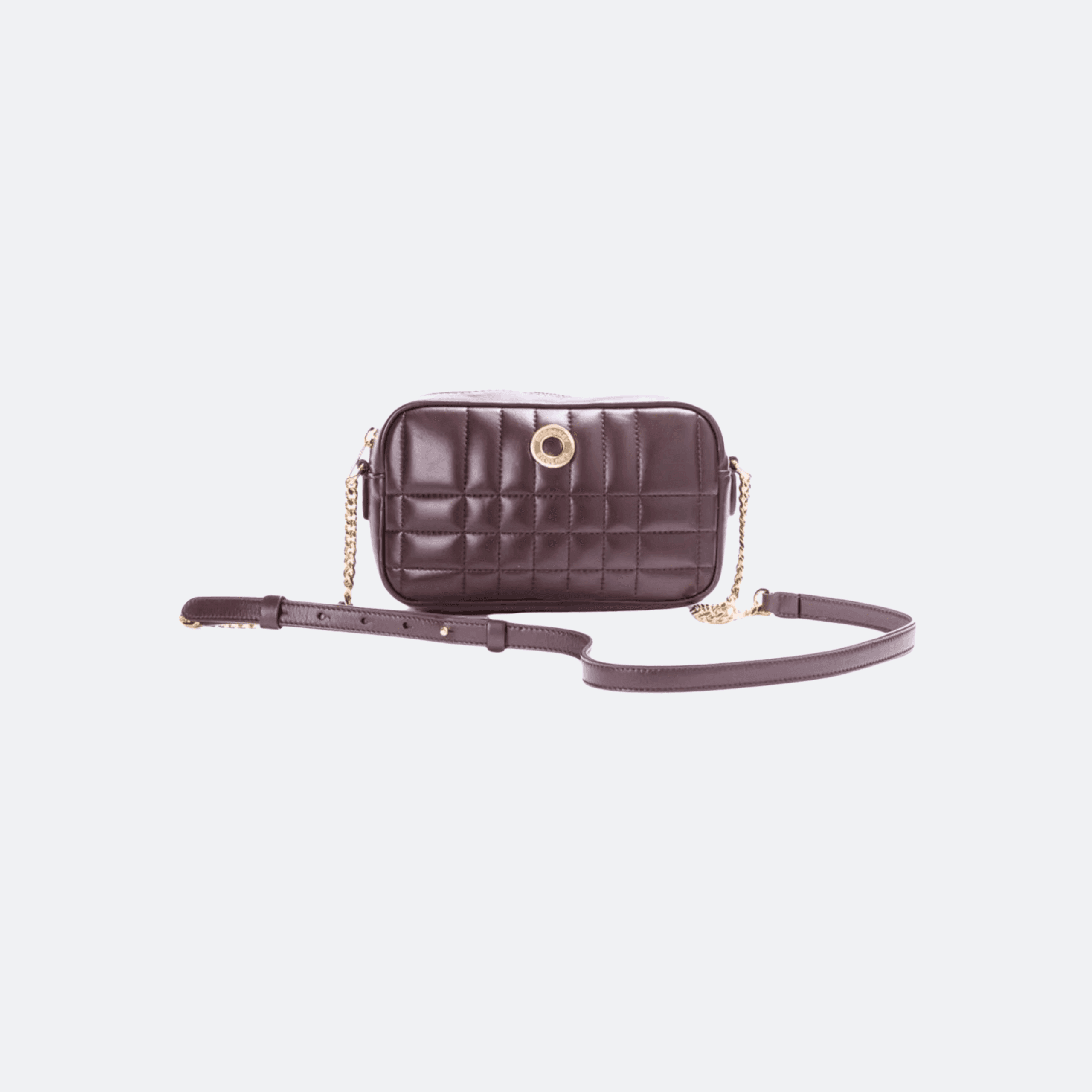 Burberry Quilted Leather Crossbody Bag For Women - Burgundy alternate