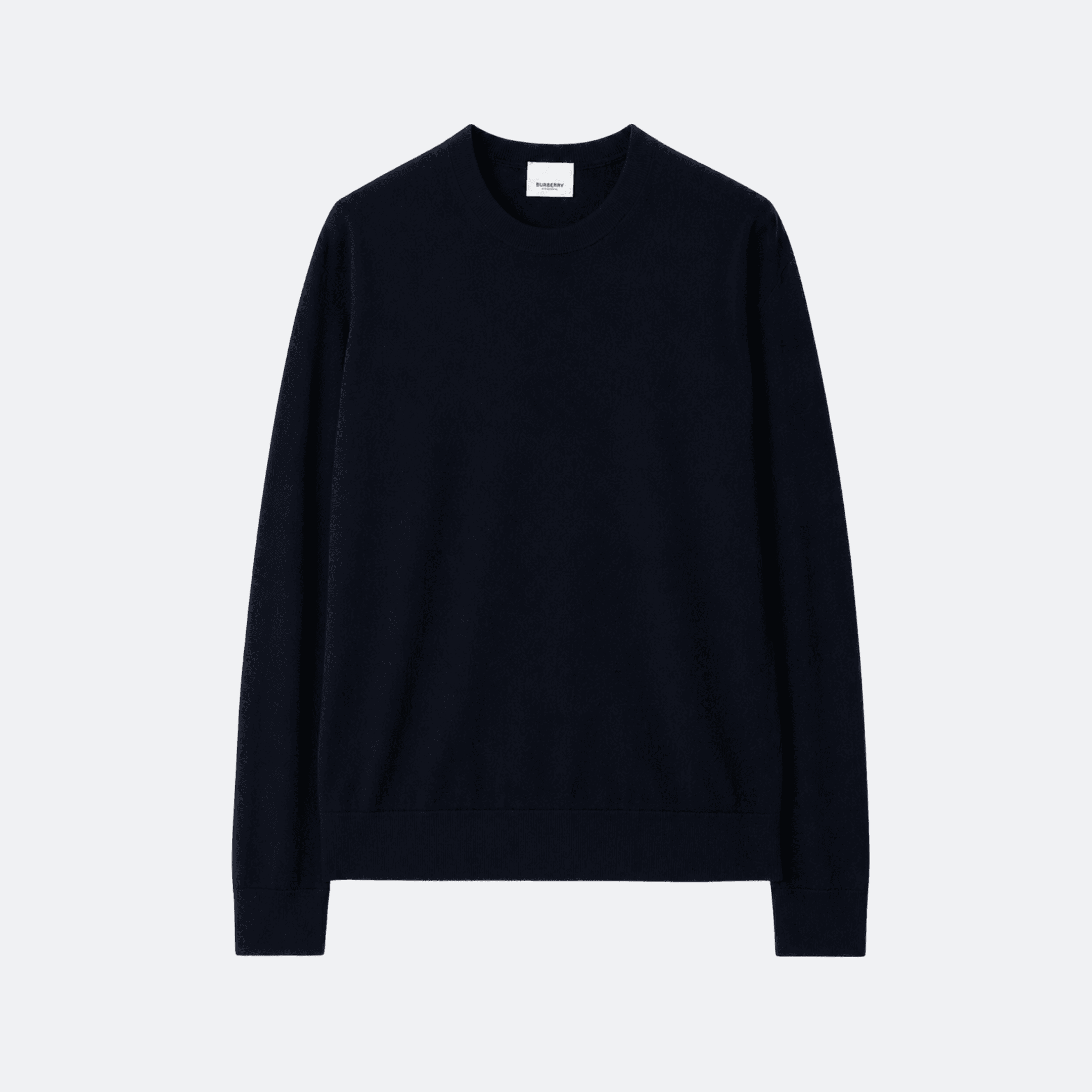 Burberry Wool Sweater For Women - Navy
