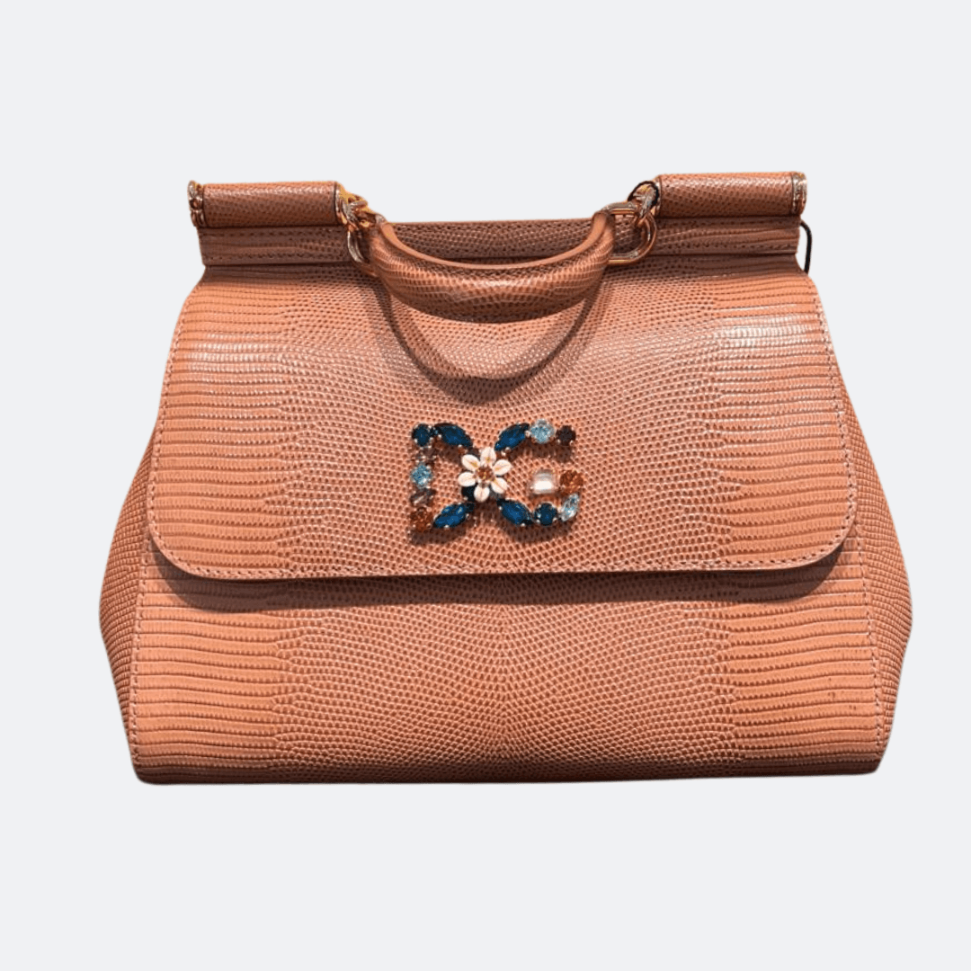 Dolce & Gabbana Beige Sicily Large Bag