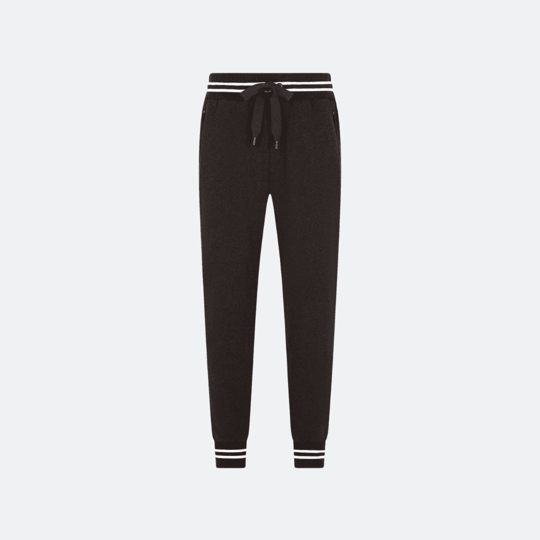 Dolce & Gabbana Black Men Jogging Pants