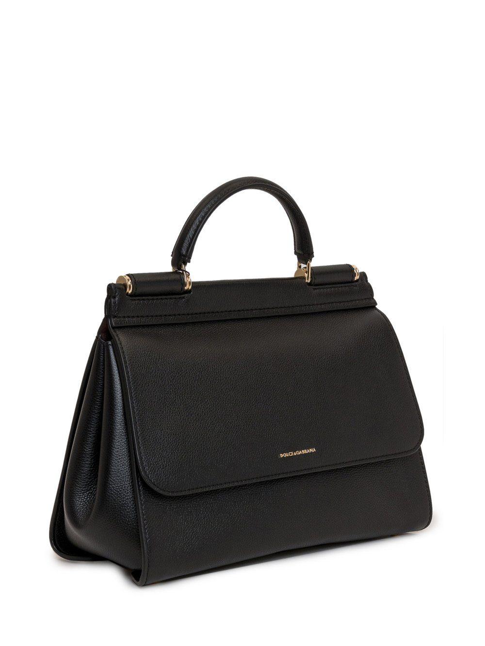 Dolce & Gabbana Calfskin Sicily Black alternate