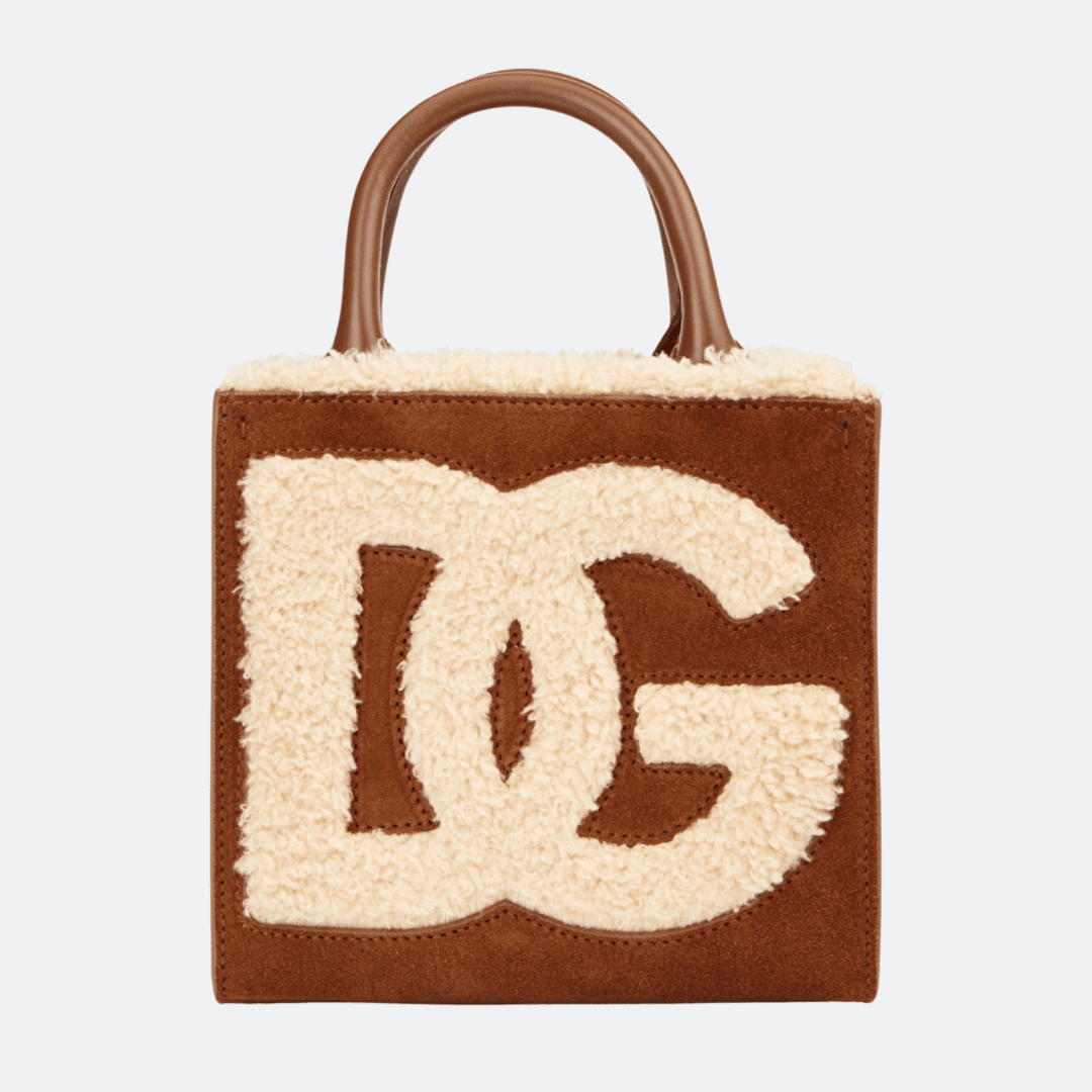 Dolce & Gabbana Daily Suede Tote Bag