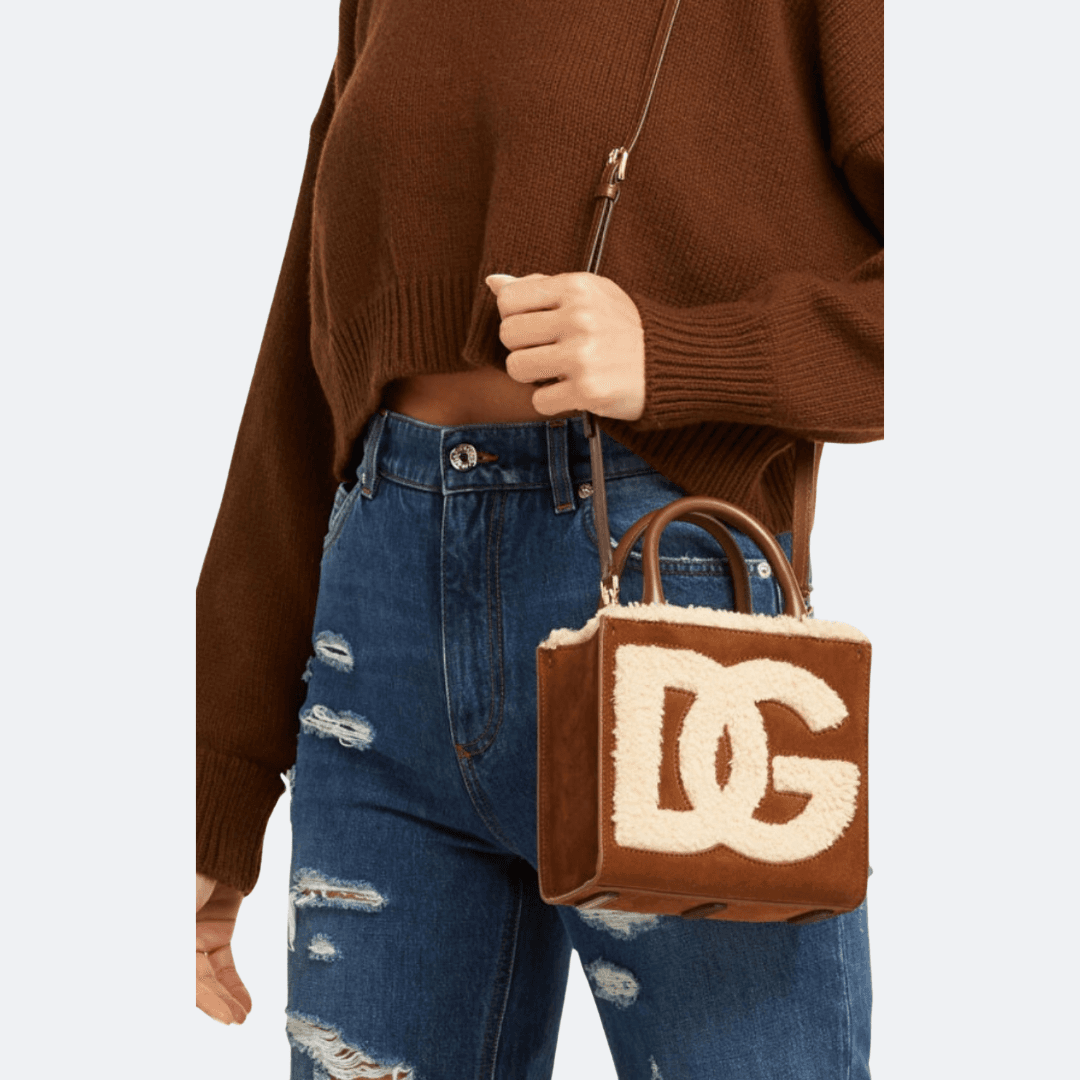 Dolce & Gabbana Daily Suede Tote Bag alternate