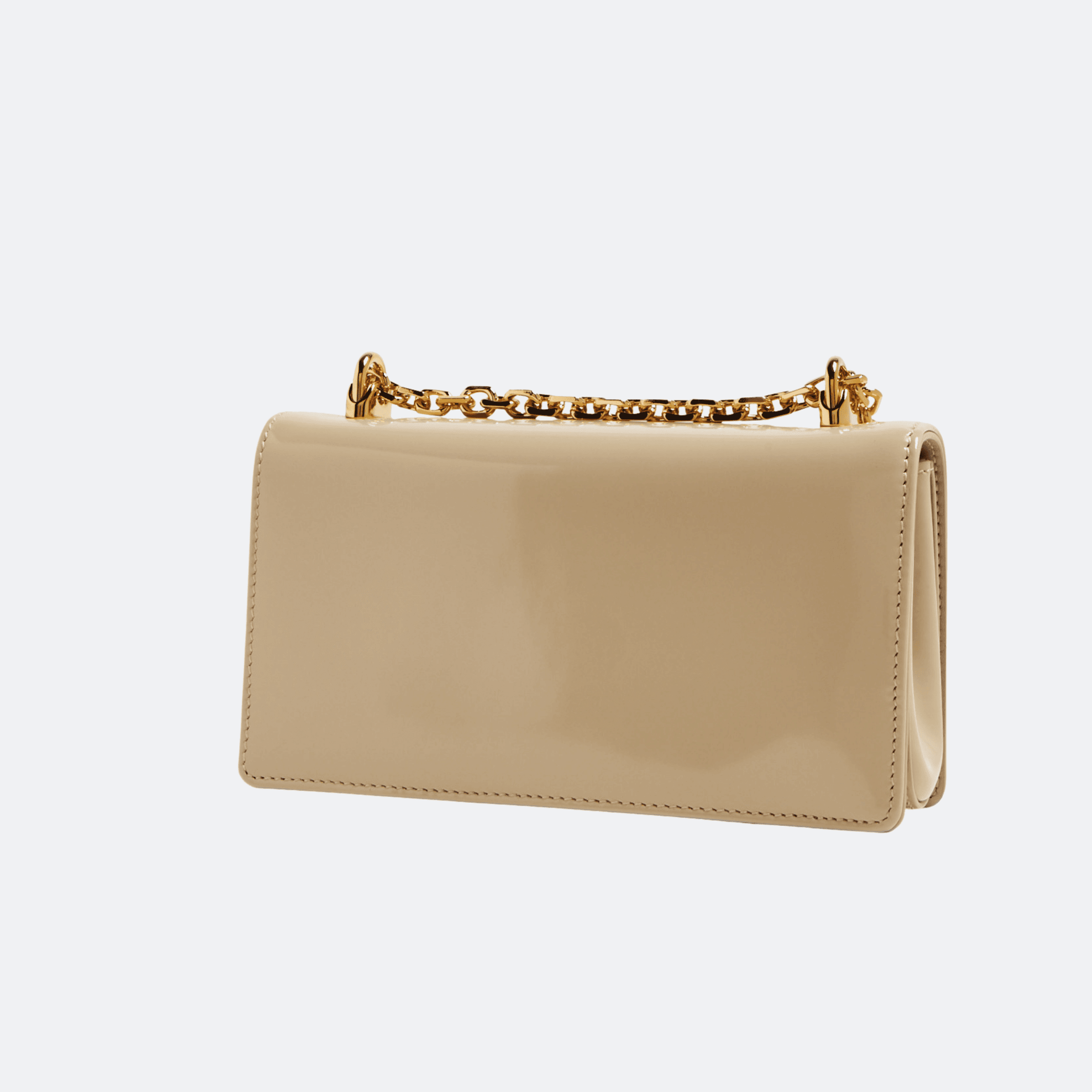Dolce & Gabbana DG Girls Phone Bag Chain Shoulder Bag - Beige/Gold alternate