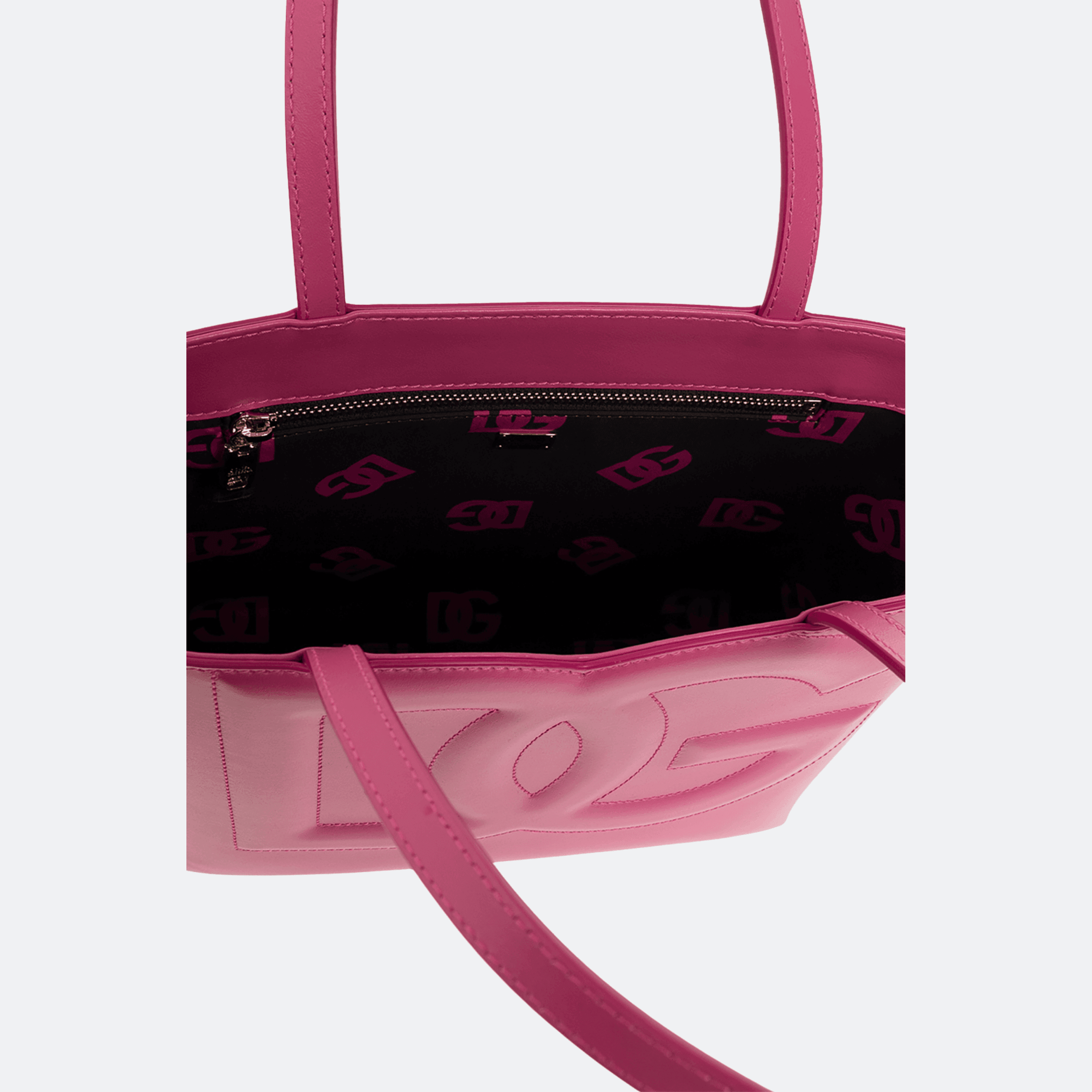 Dolce & Gabbana DG Logo Small Tote Bag - Fuschia Pink alternate