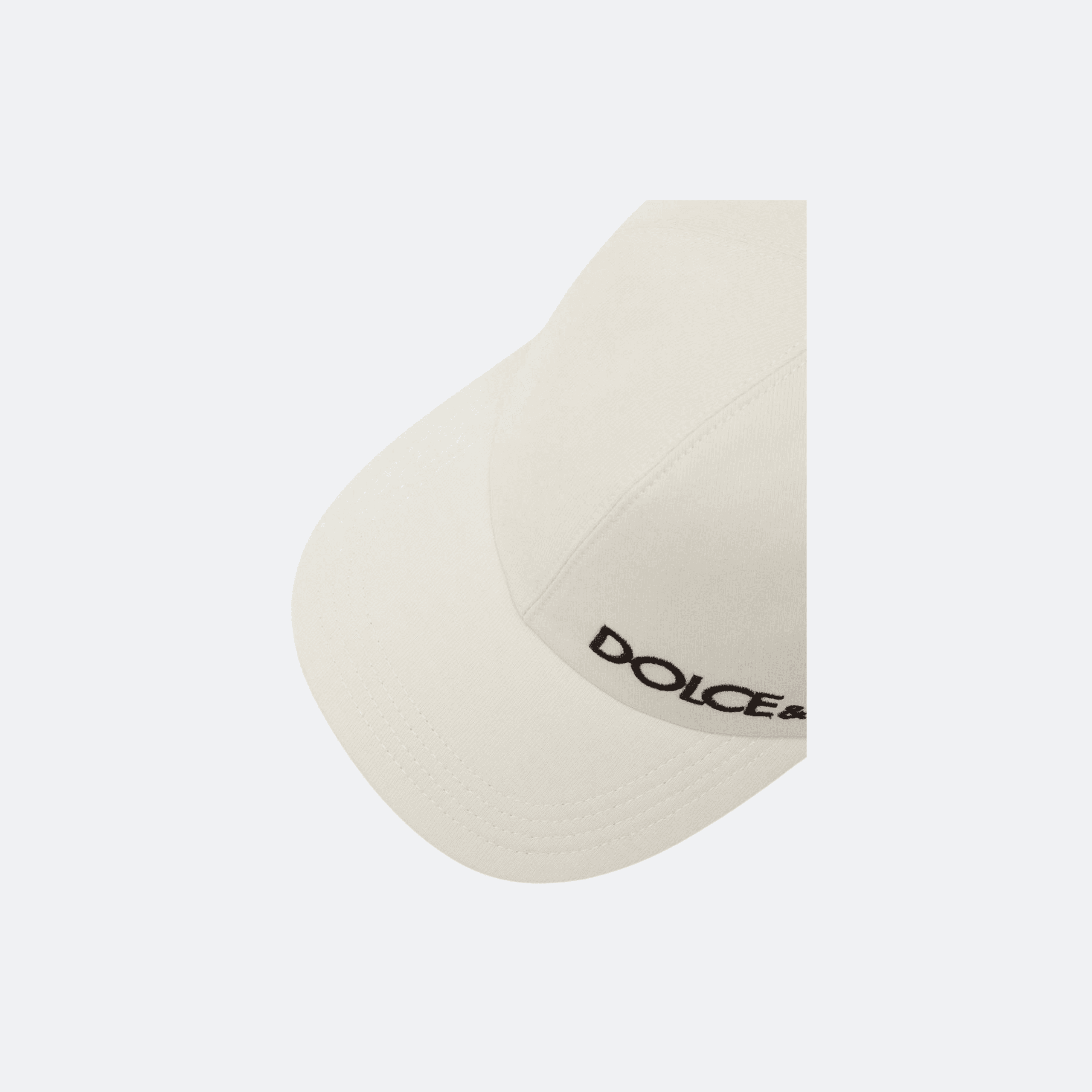 Dolce & Gabbana Embroidered Logo Baseball Cap - White alternate