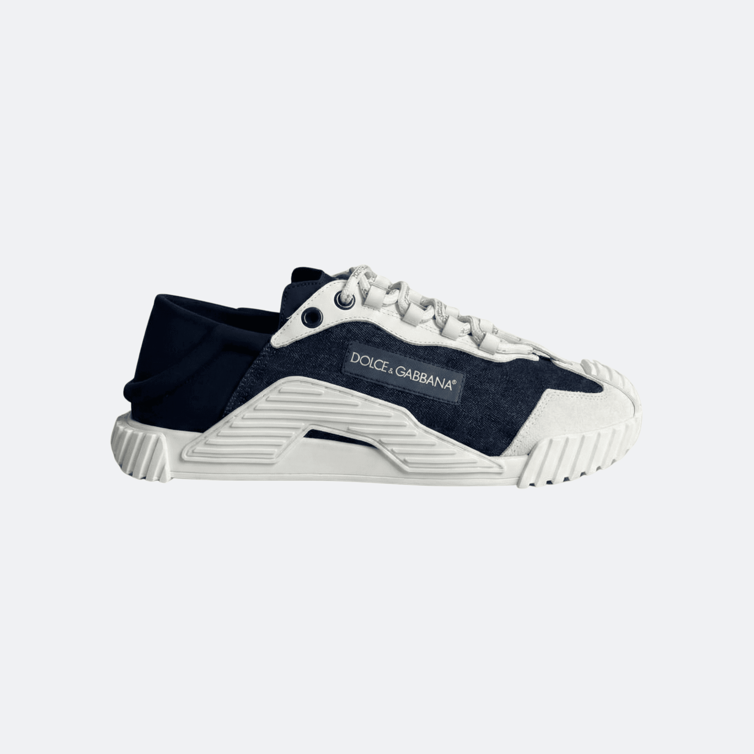 Dolce & Gabbana NS1 Low Top Sneakers - Navy/White
