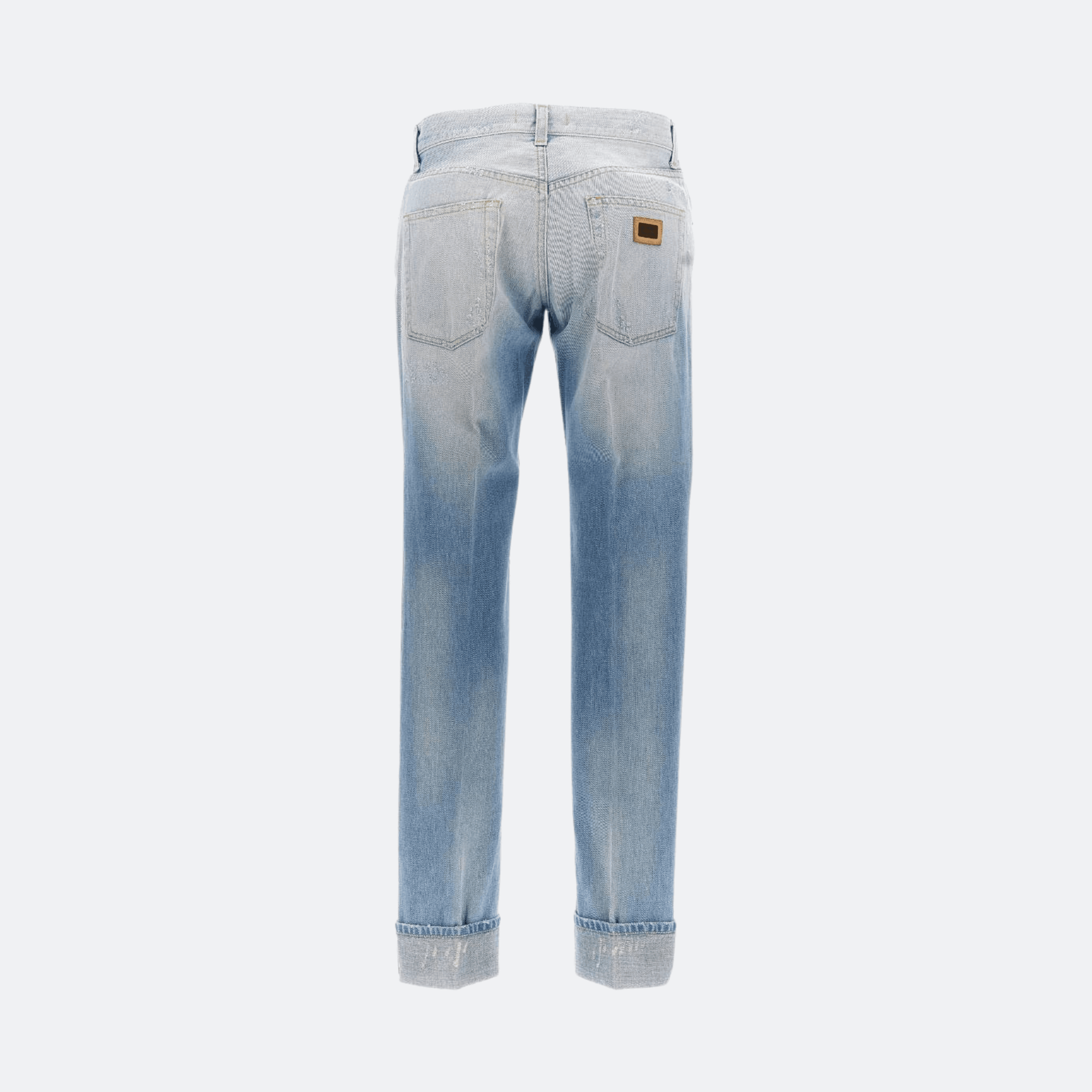 Dolce & Gabbana Regular Fit Denim Jeans – Light Blue alternate