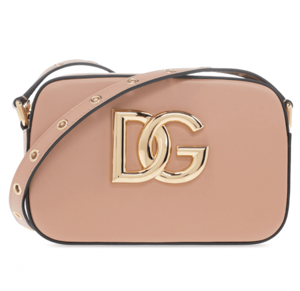 Dolce & Gabbana Rose Beige Shoulder Bag