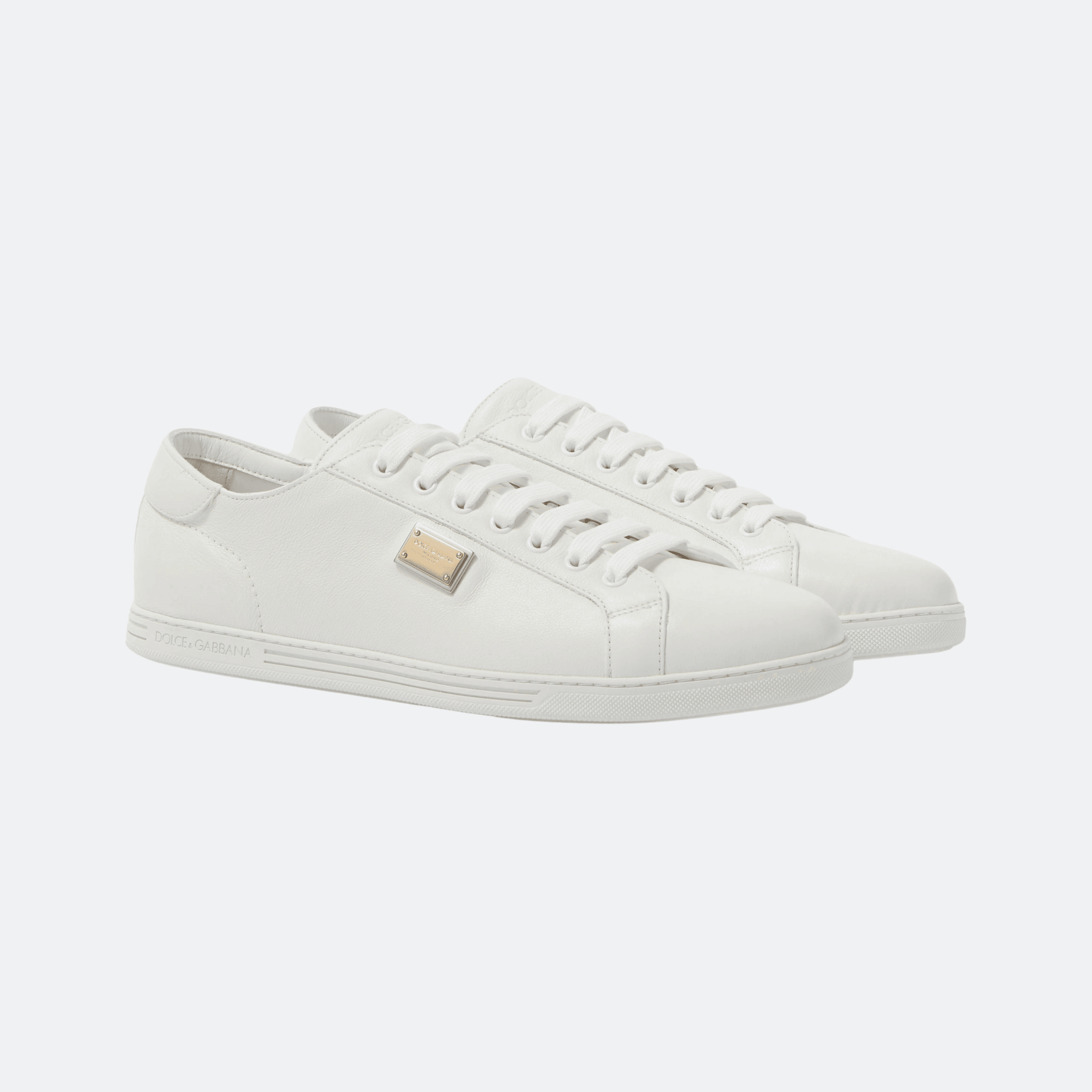 Dolce & Gabbana Saint Tropez Sneakers For Men - White alternate