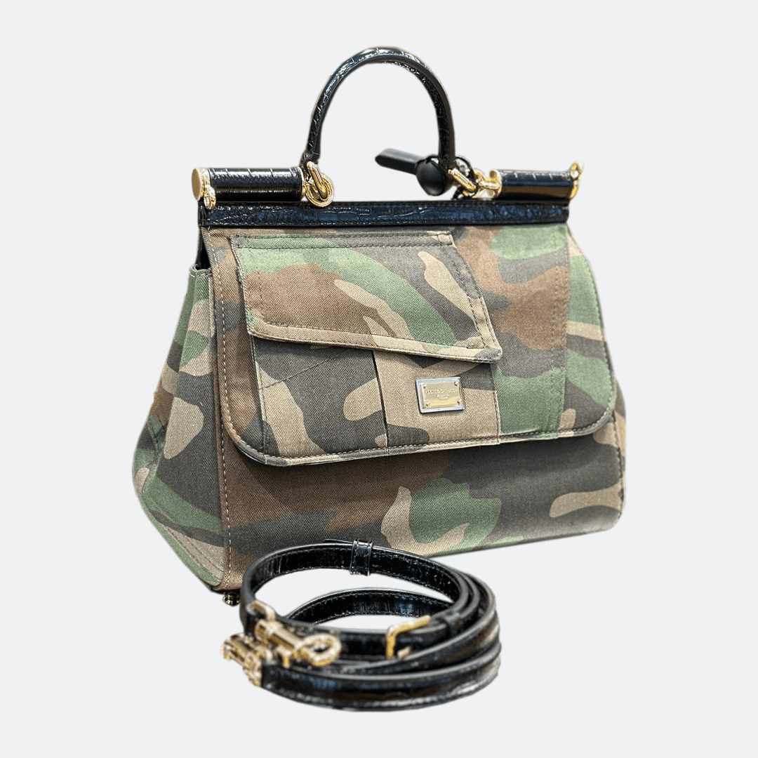 Dolce & Gabbana Sicily Denim Bag