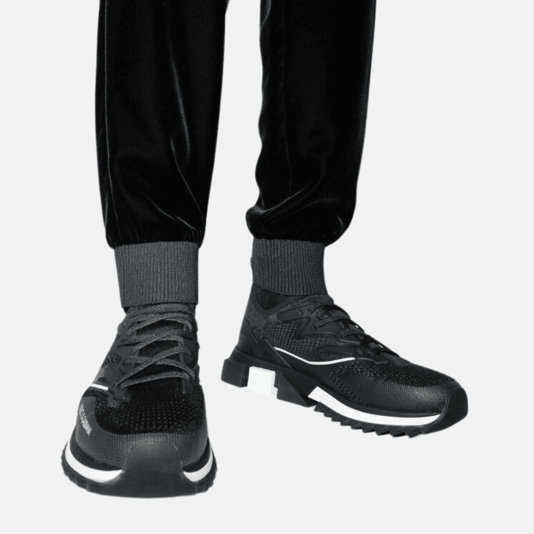 Dolce & Gabbana Sorrento Black Men Sneakers alternate