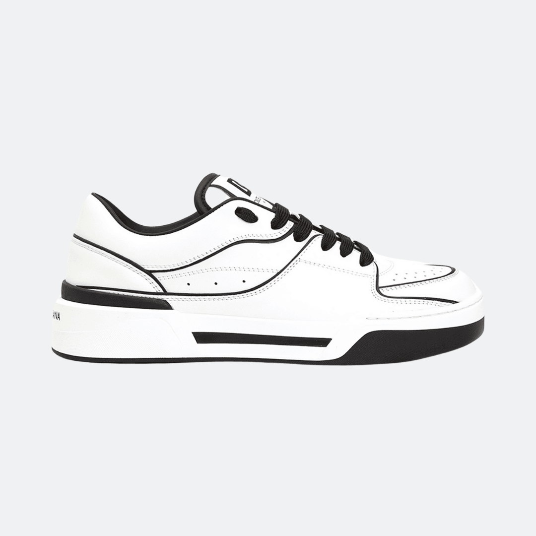 Dolce&Gabbana New Roma White-Black Men Sneakers