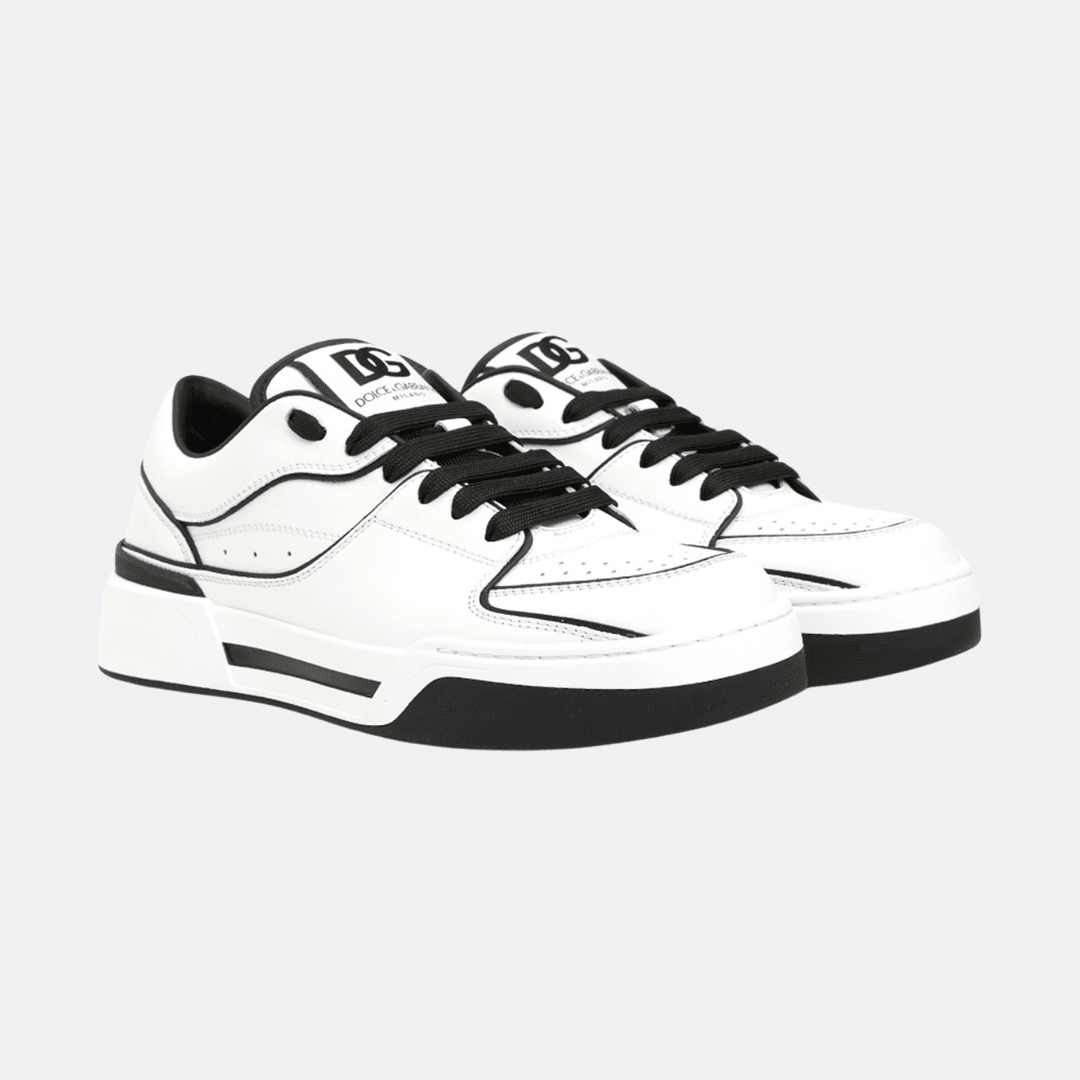 Dolce&Gabbana New Roma White-Black Men Sneakers alternate