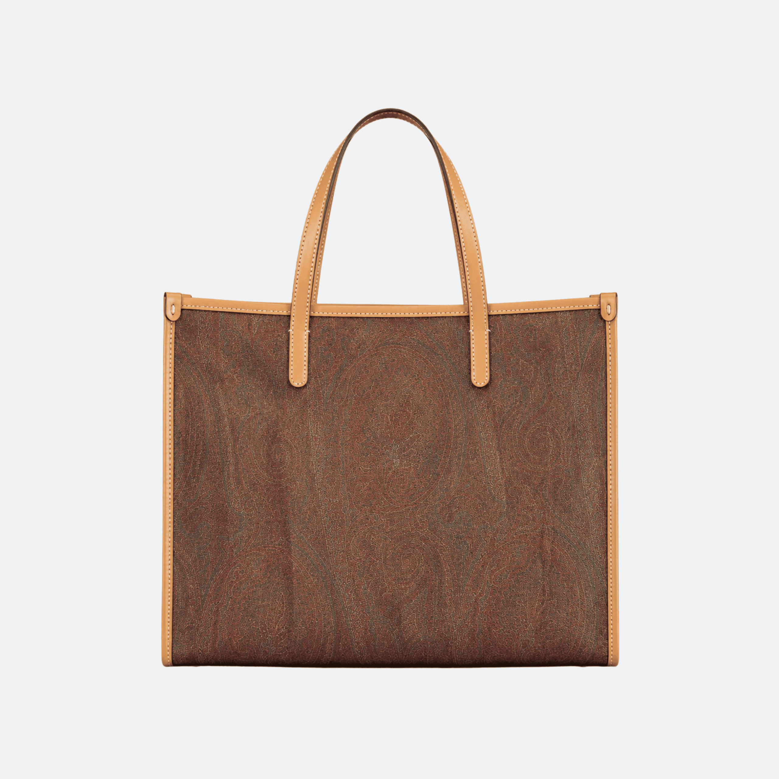 Etro Paisley Tote Bag for Women - Burgundy/Tan alternate