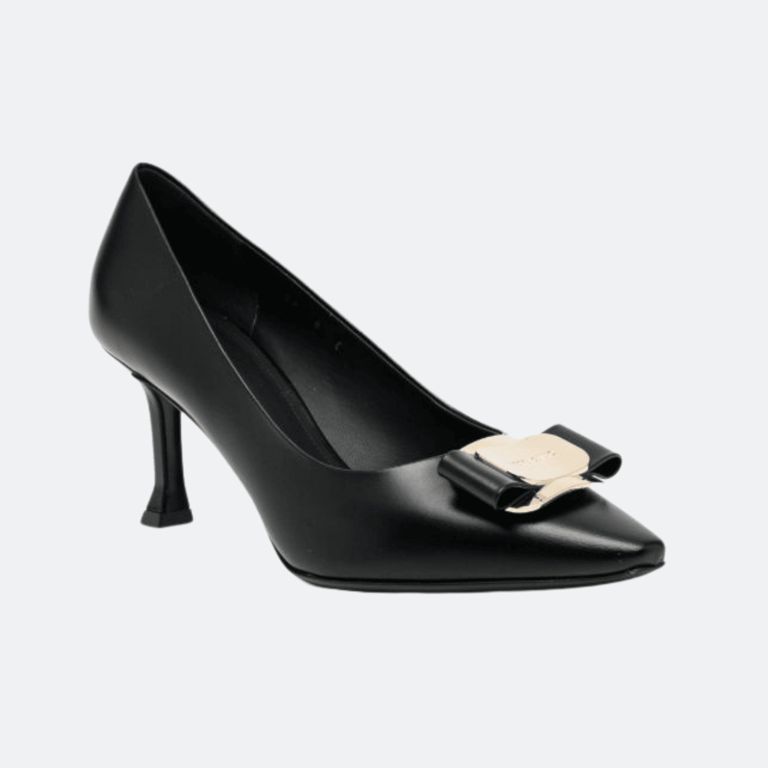 Ferragamo Vara Bow 80 Mm Pumps For Women - Black alternate