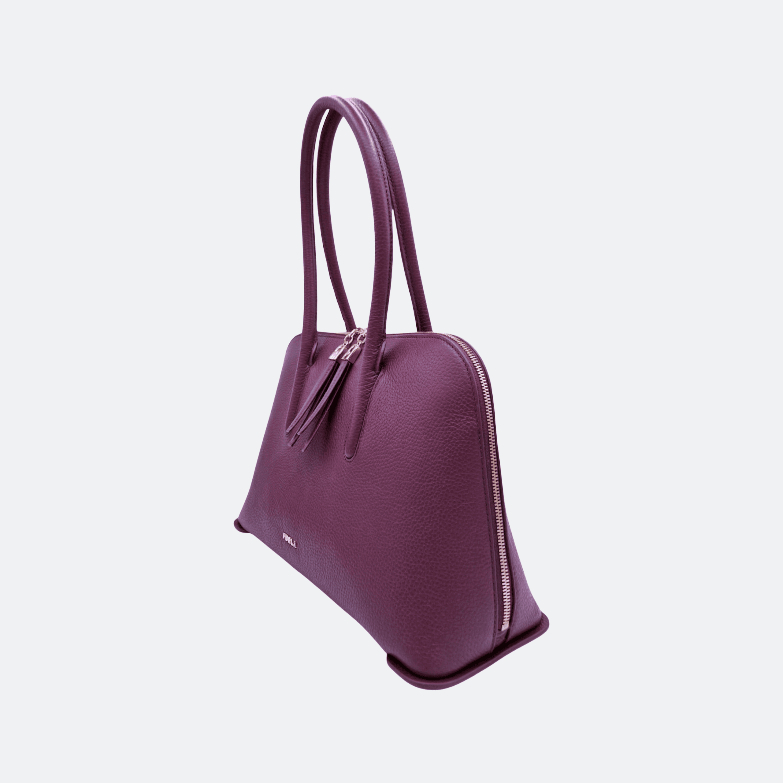Furla Atmosfera M Dome Shoulder Bag - Purple alternate