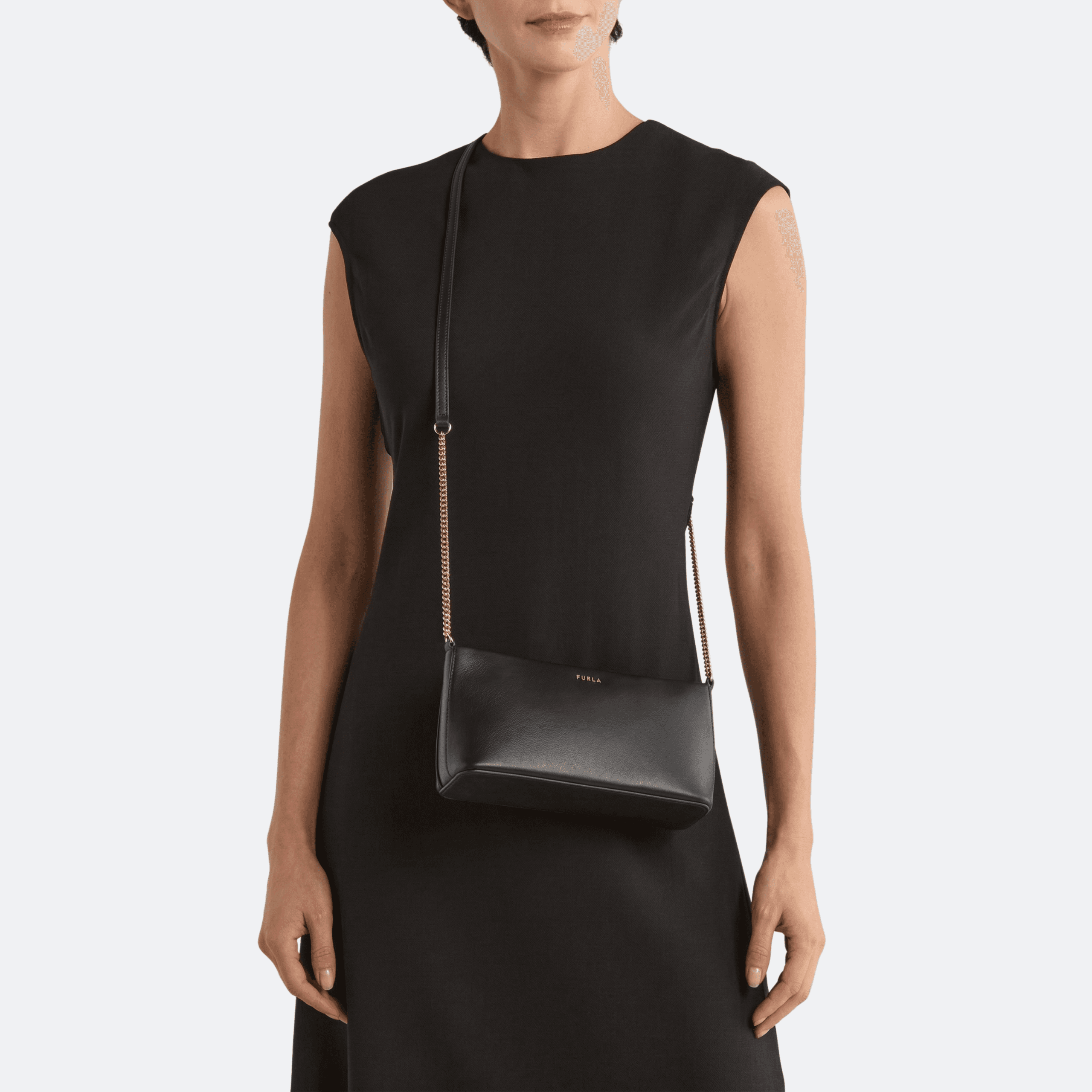 Furla Classic Mini Crosbody Bag - Black alternate