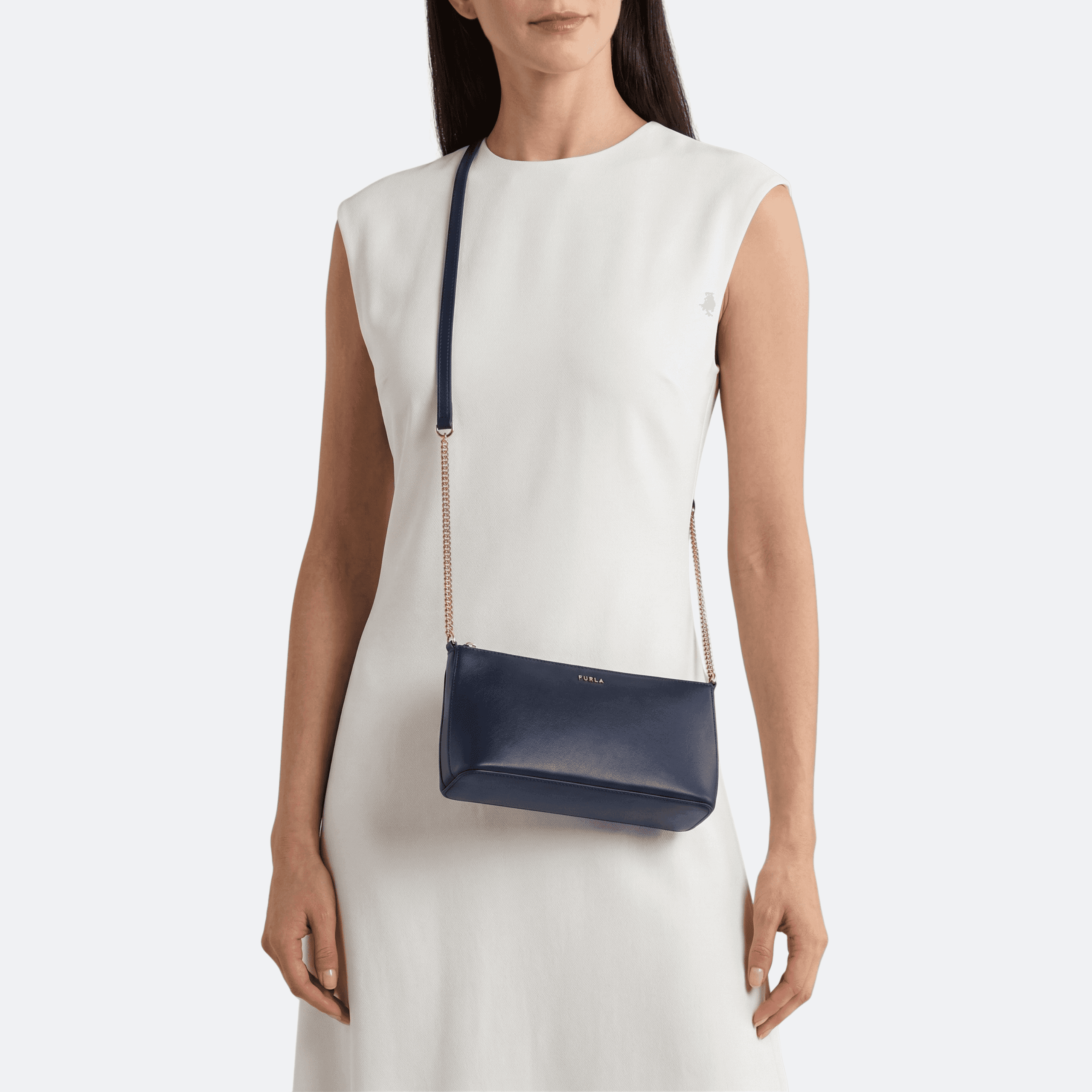 Furla Classic Mini Crosbody Bag - Indigo alternate