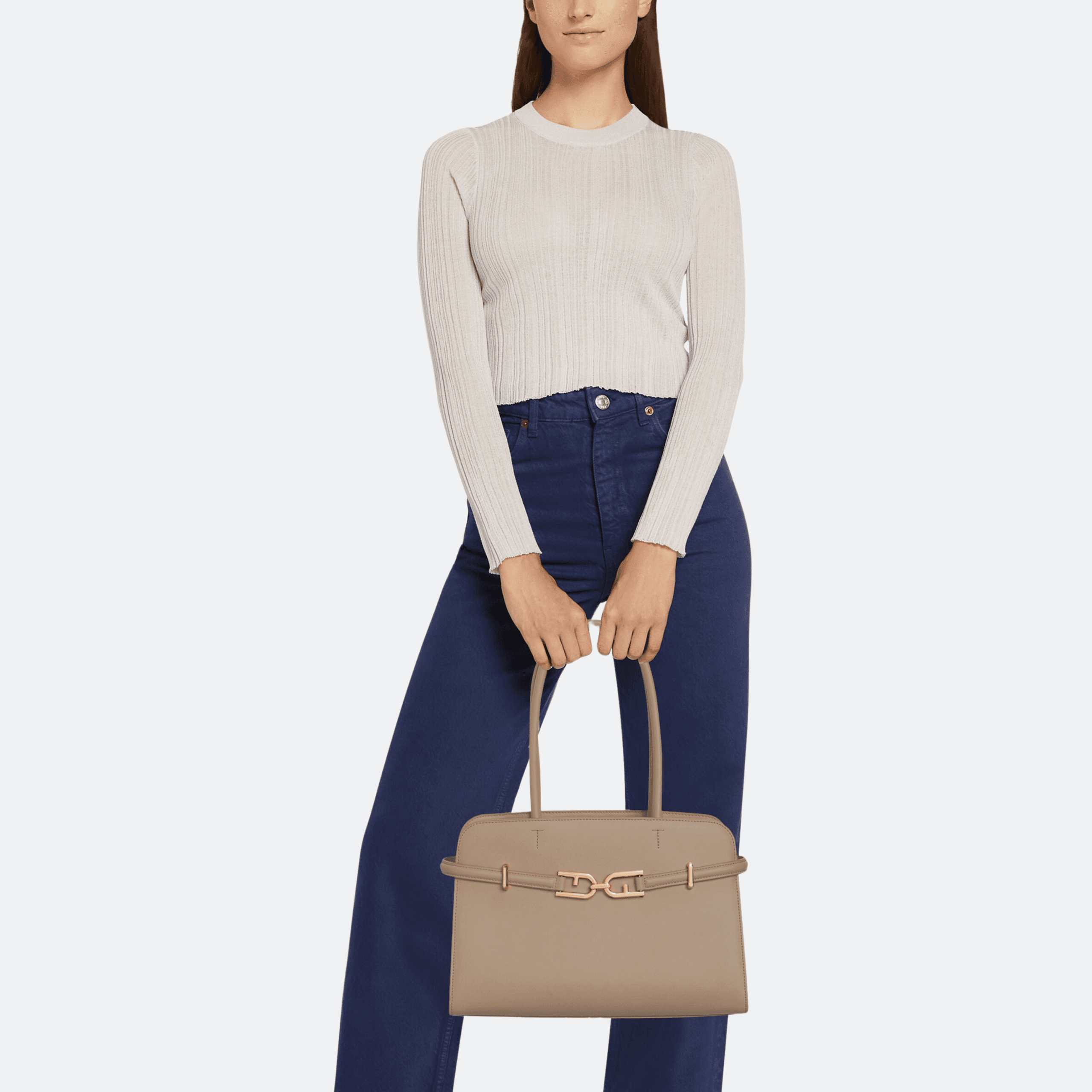 Furla Meti M Tote Bag - Warm Taupe alternate
