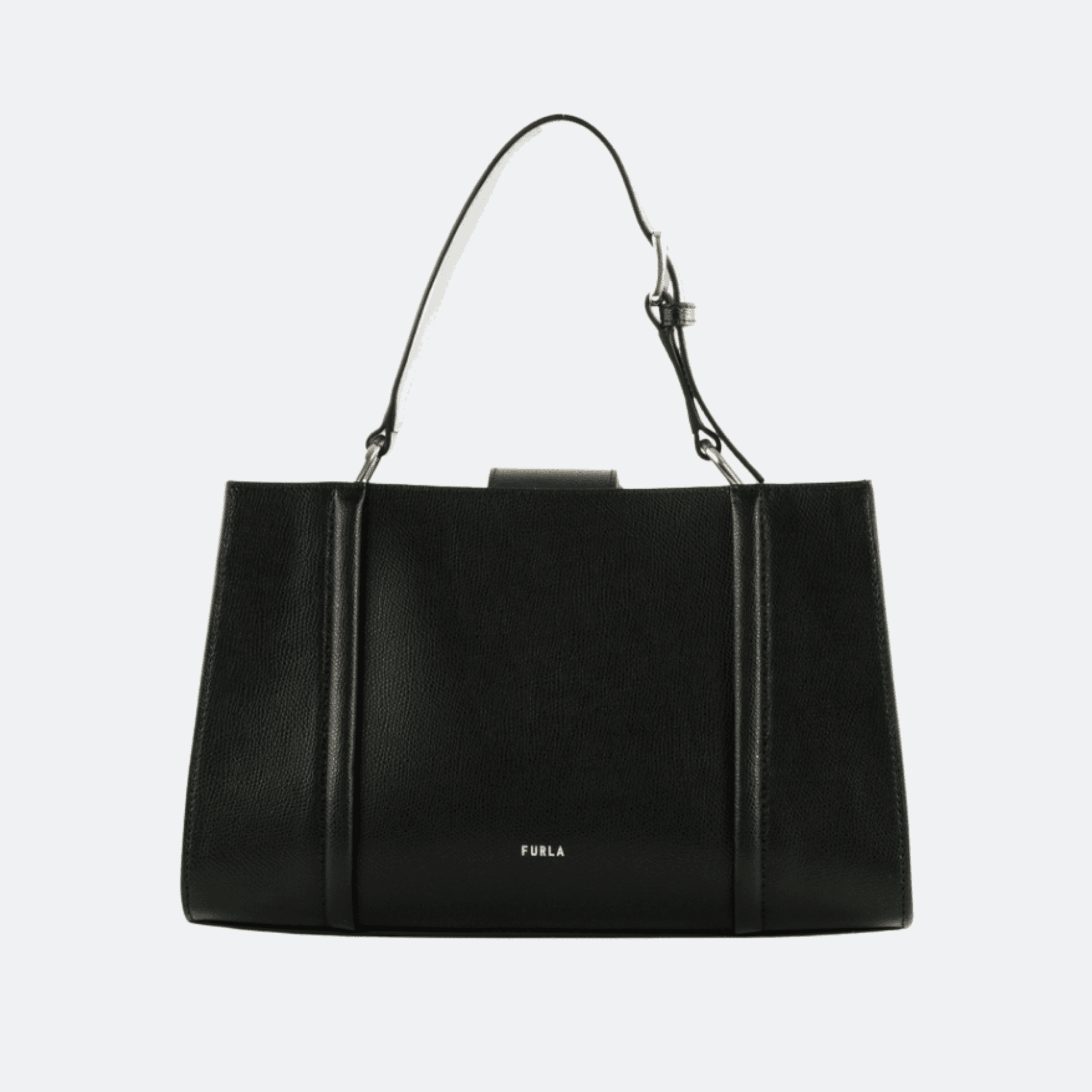 Furla Riva M Tote/Shoulder Bag - Nero Black