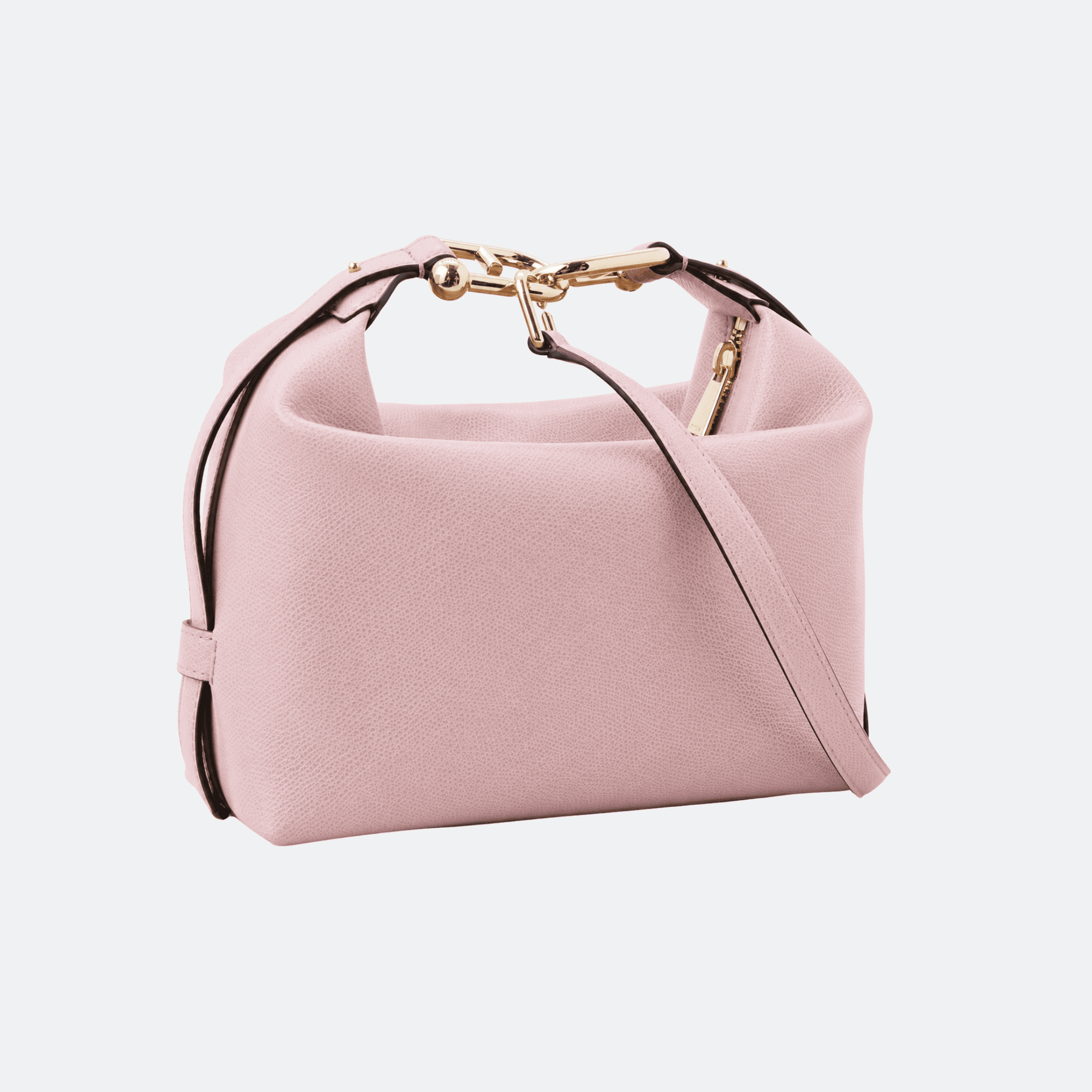 Furla Tonie Mini Hobo Bag for Women - Powder Pink alternate