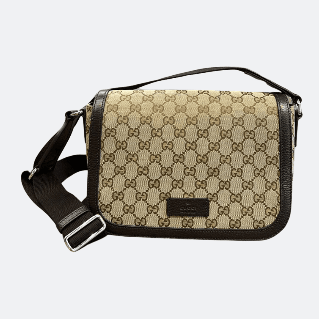 Gucci GG Canvas Messenger Bag