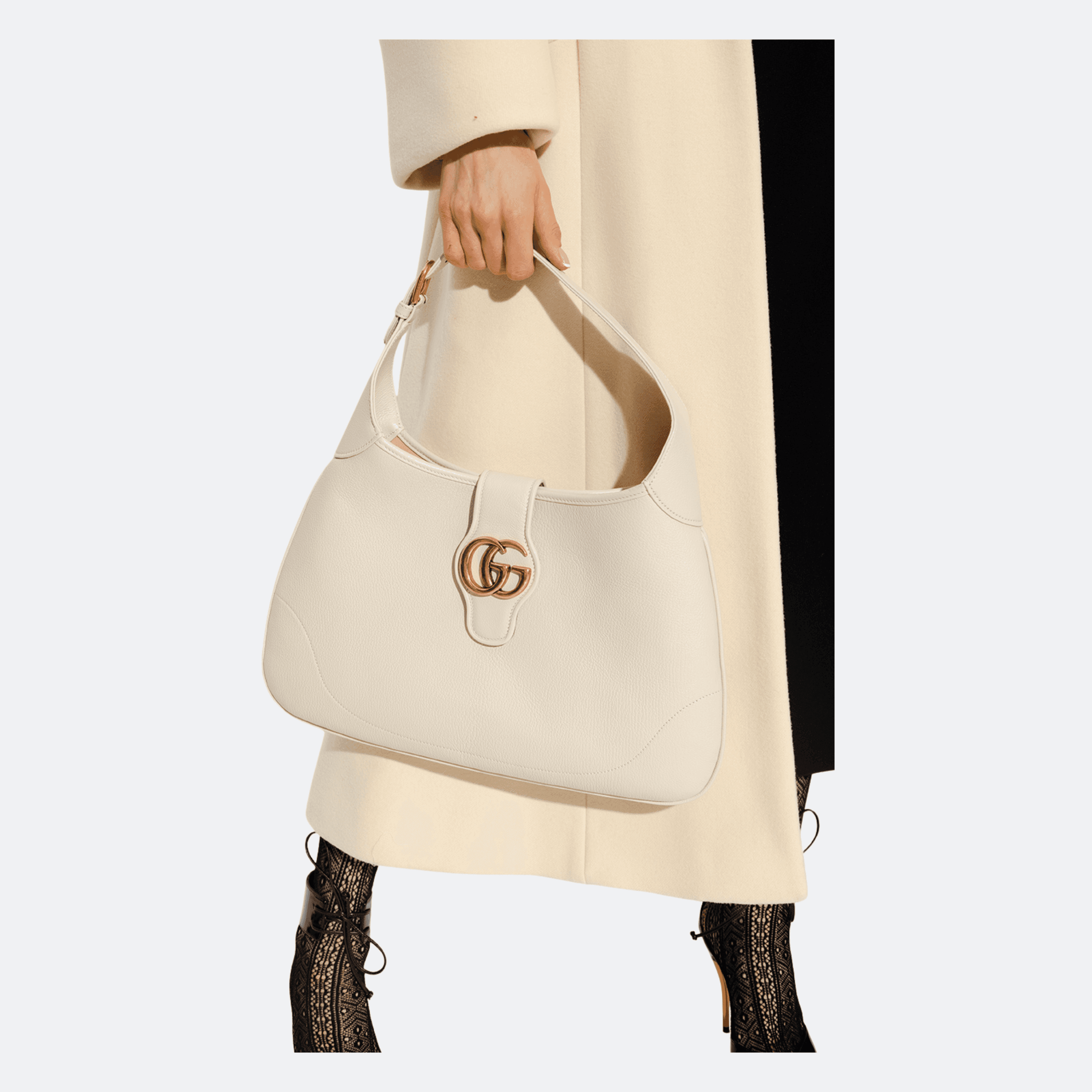 Gucci GG Marmont Medium Shoulder Bag – White alternate