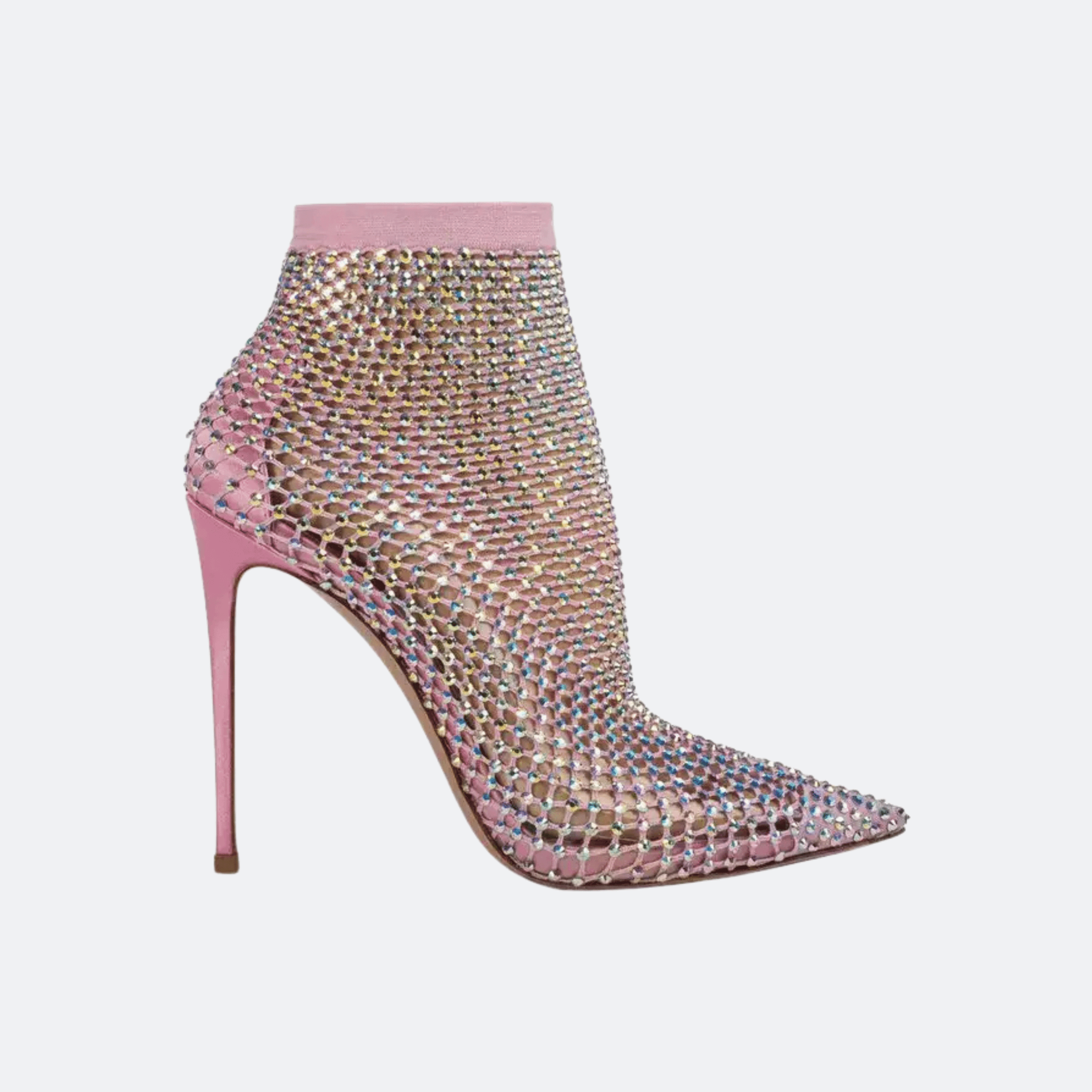 Le Silla Stivaletto Gilda 120mm Ankle Boots for Women - Pink