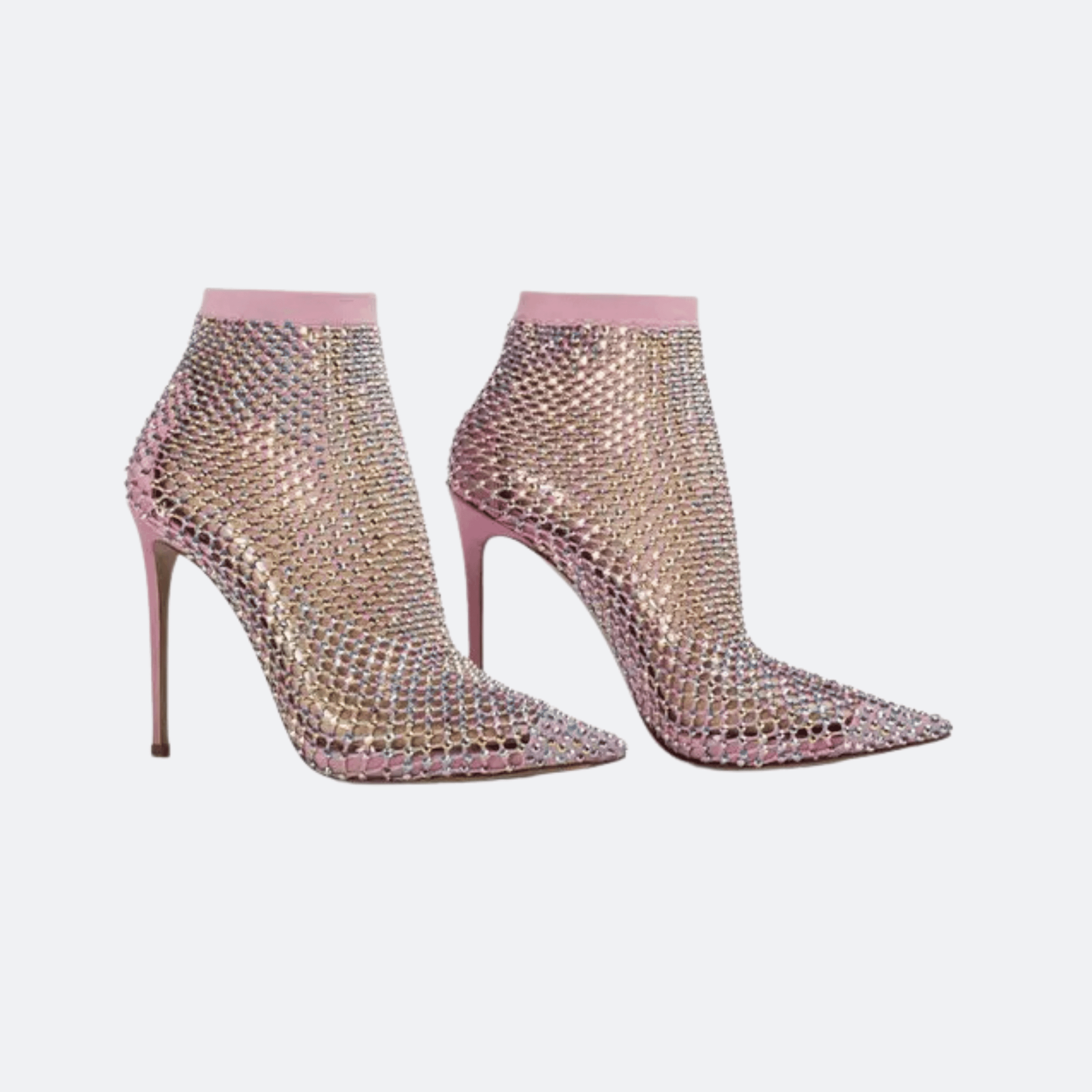 Le Silla Stivaletto Gilda 120mm Ankle Boots for Women - Pink alternate