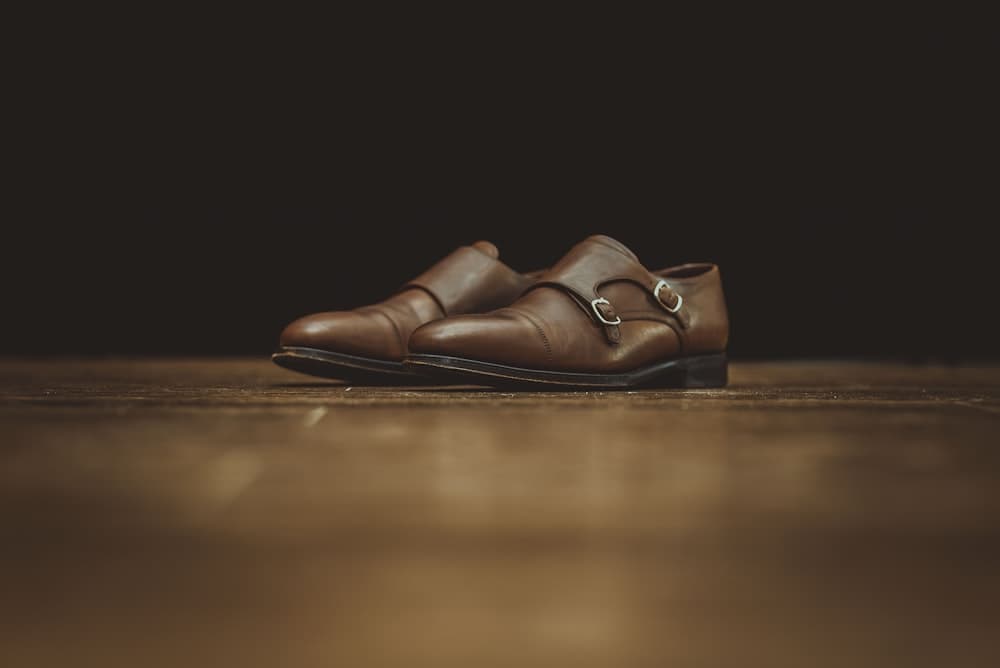 Anagram Leather Loafers