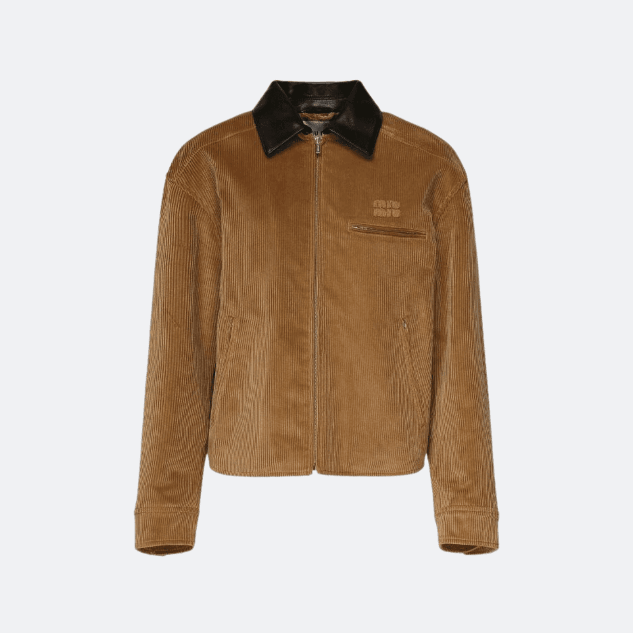 Miu Miu Corduroy Jacket For Women - Camel