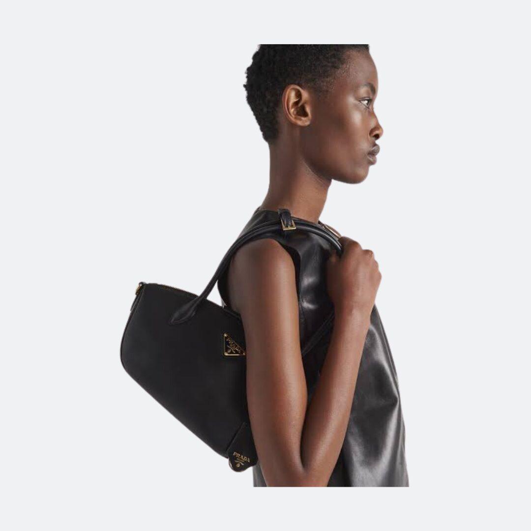 Prada Black Small Leather Handbag alternate