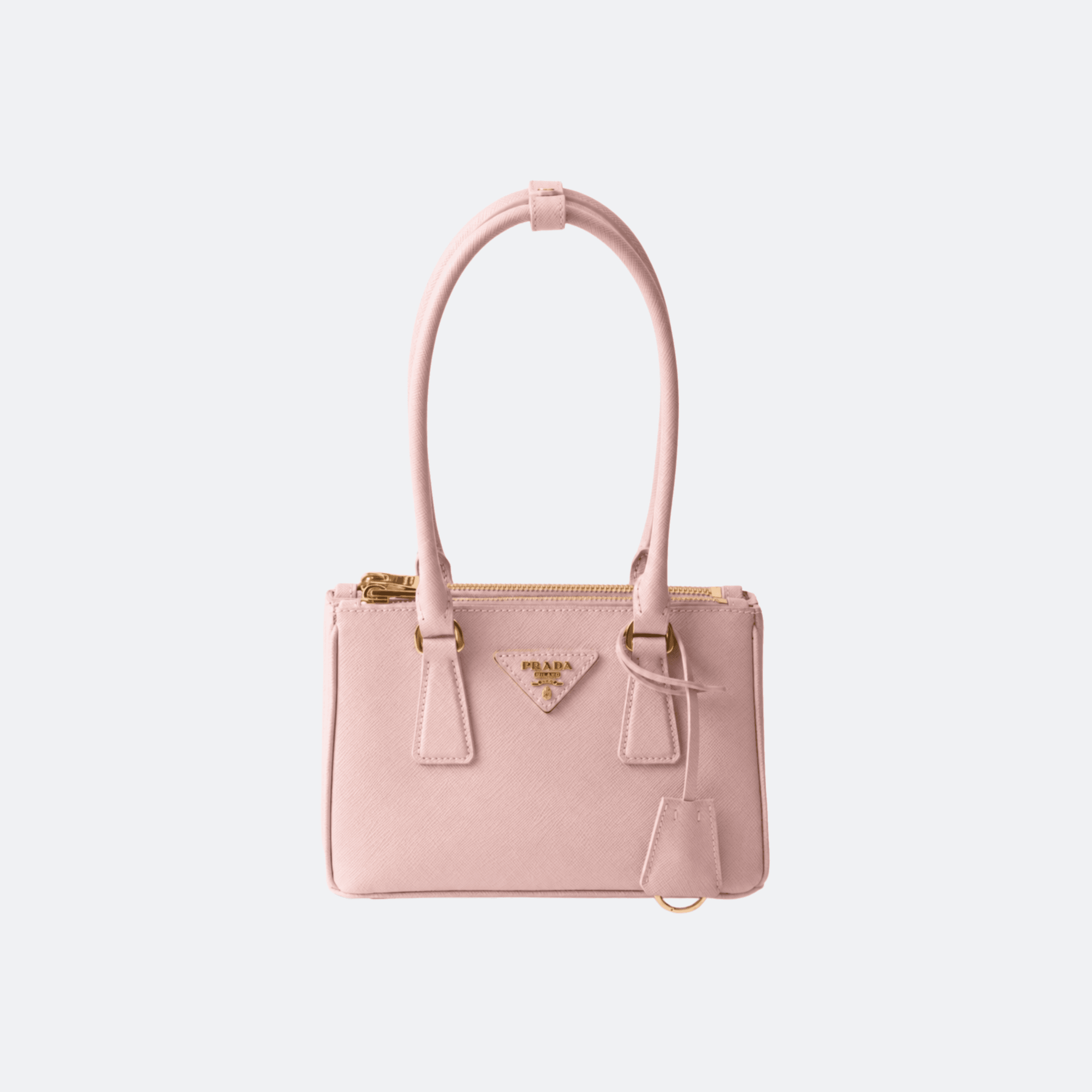 Prada Galleria Saffiano Leather Bag for Women - Pink
