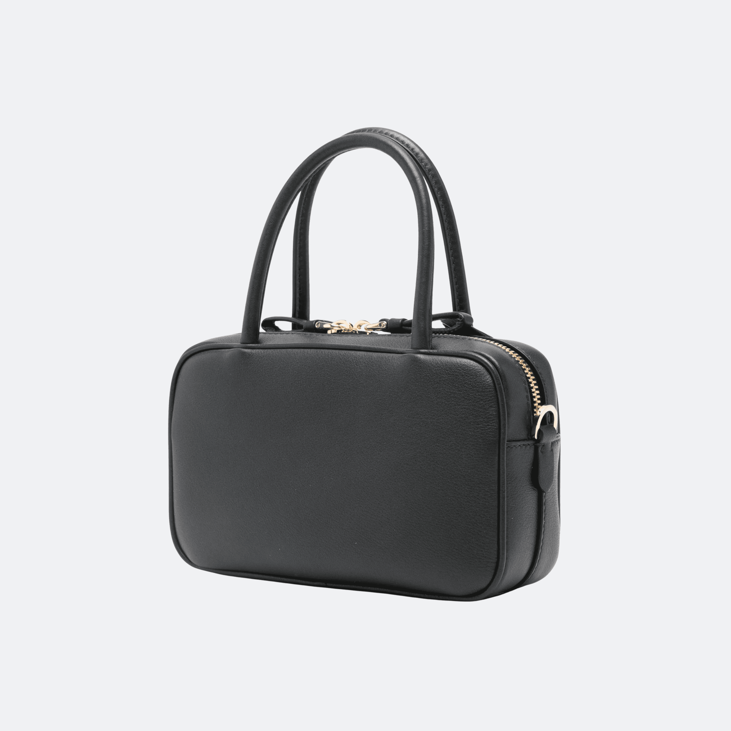Prada Leather Top-Handle Mini Bag - Black alternate