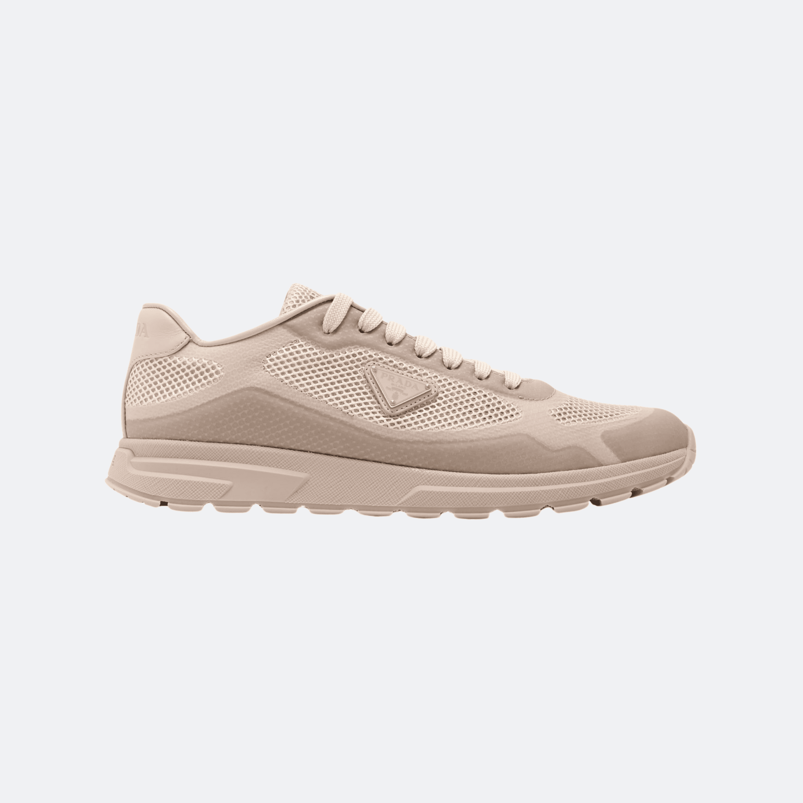 Prada Prax 2.0 Mesh Sneakers for Women - Beige